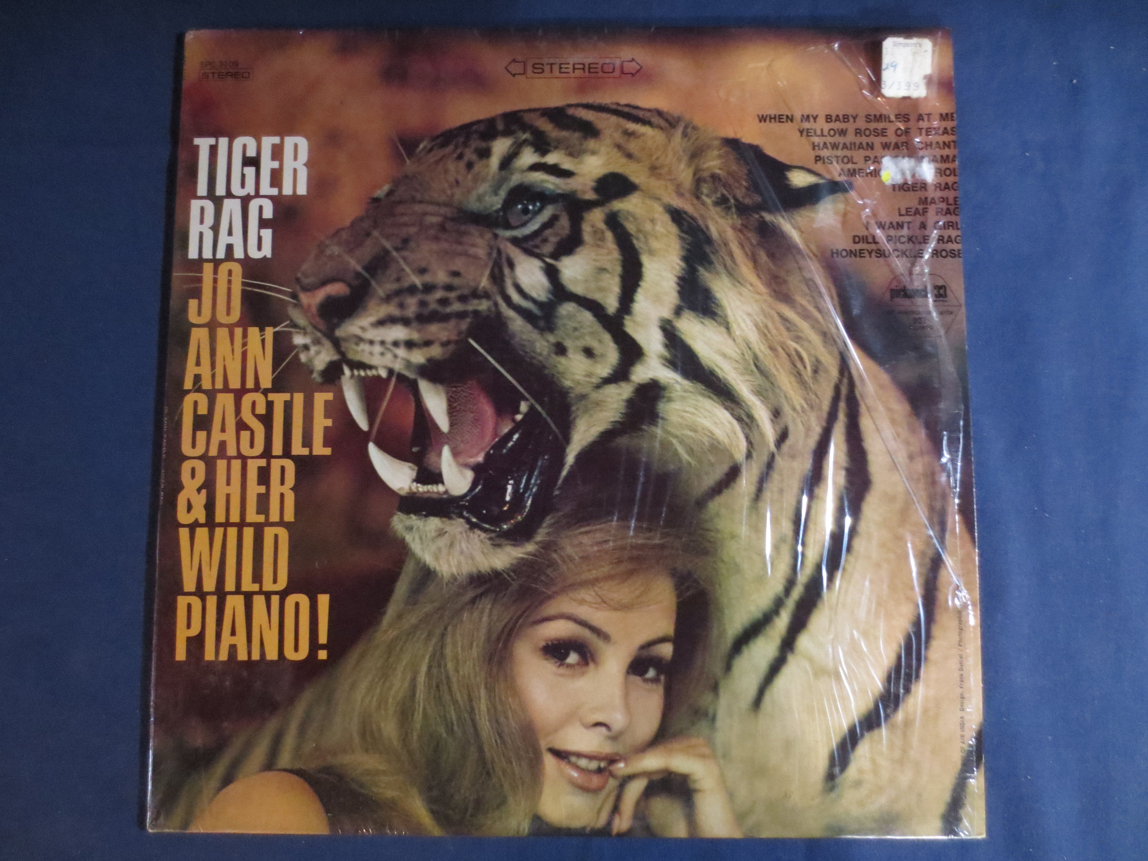 Jo Ann Castle – Tiger Rag (1967) Vinyl LP