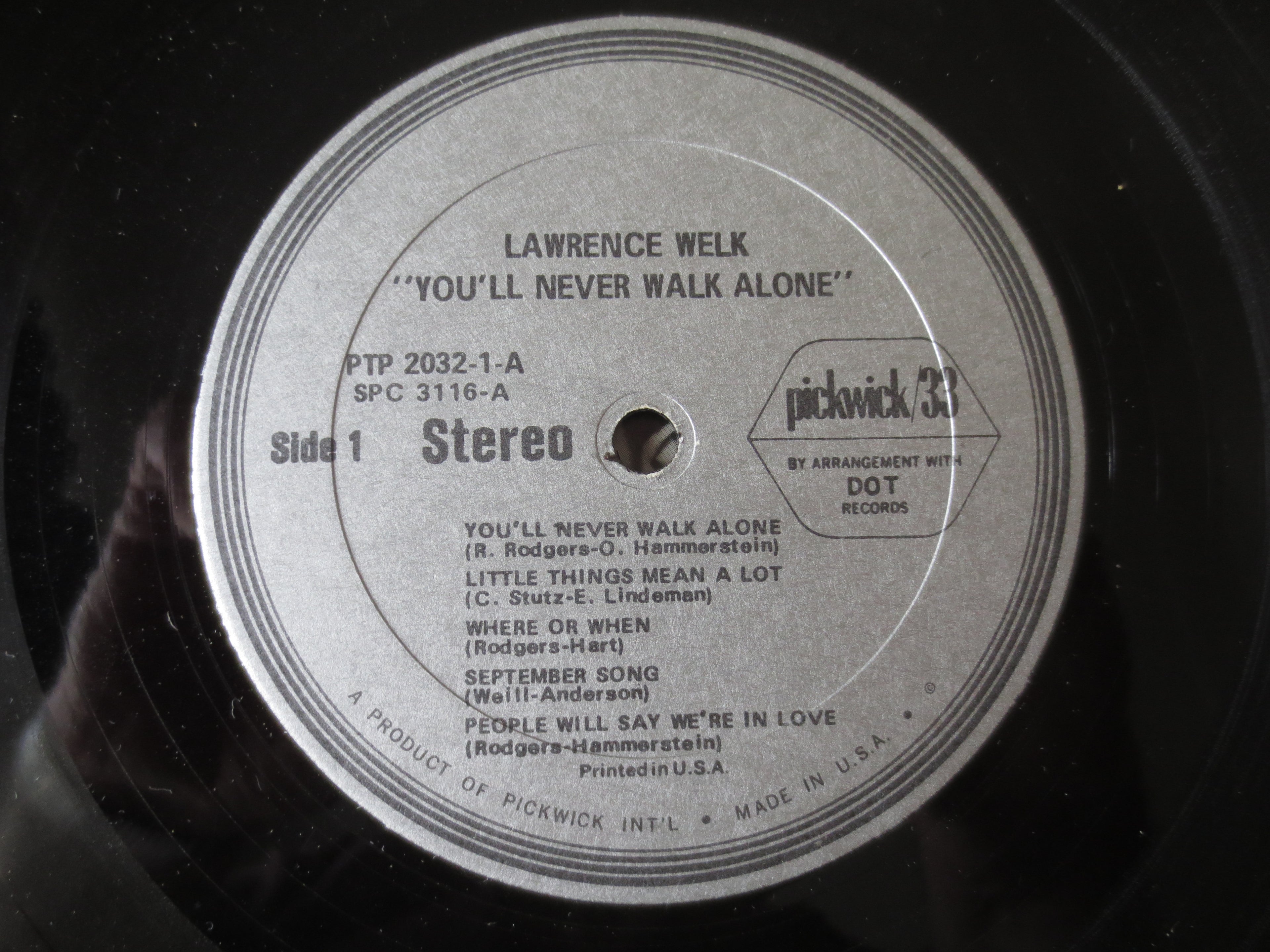 Lawrence Welk – You'll Never Walk Alone (1968) Vinyl LP