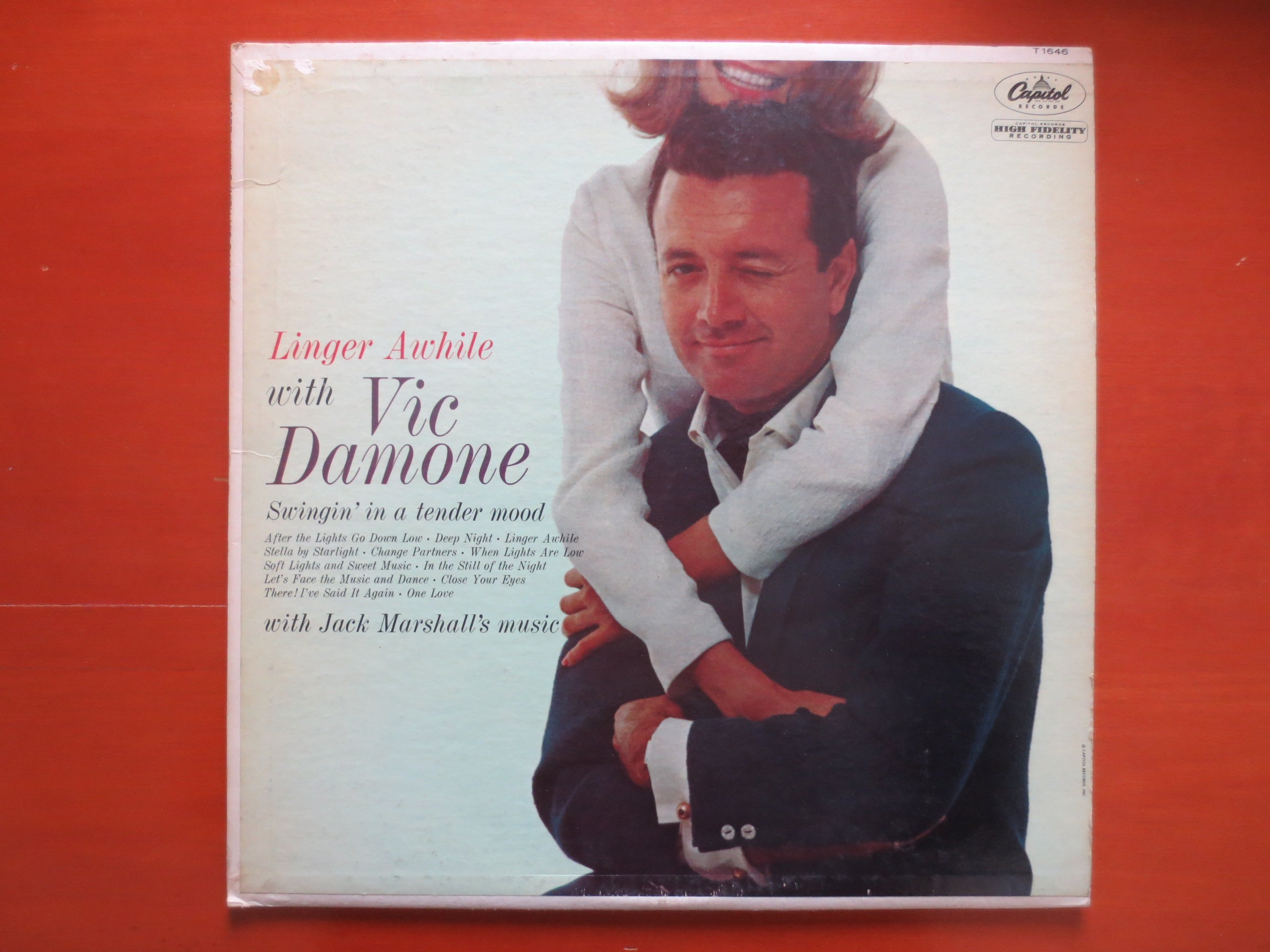 Vic Damone – Linger Awhile (1962) Vinyl LP