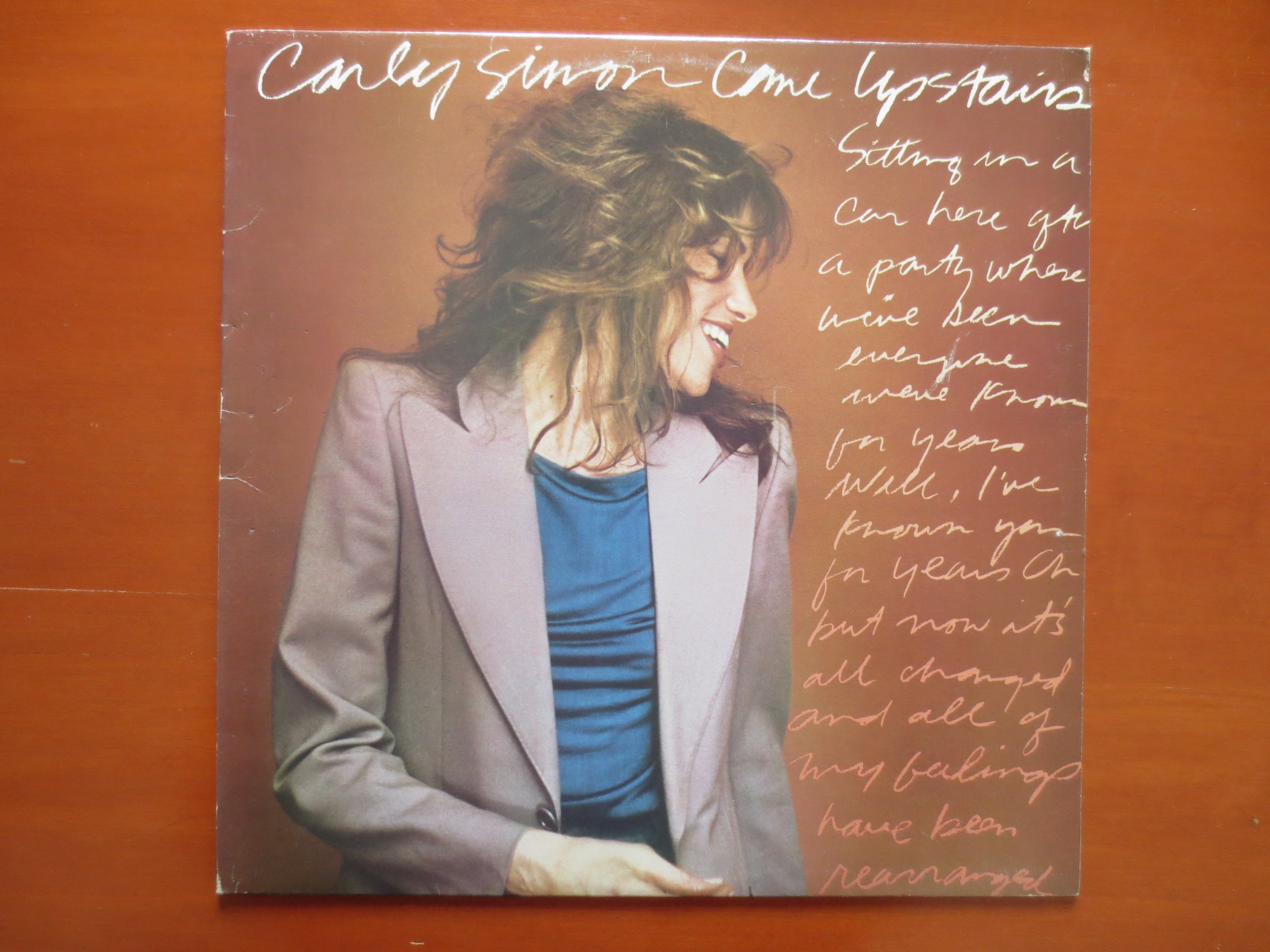 Carly Simon – Come Upstairs (1980) Vinyl LP