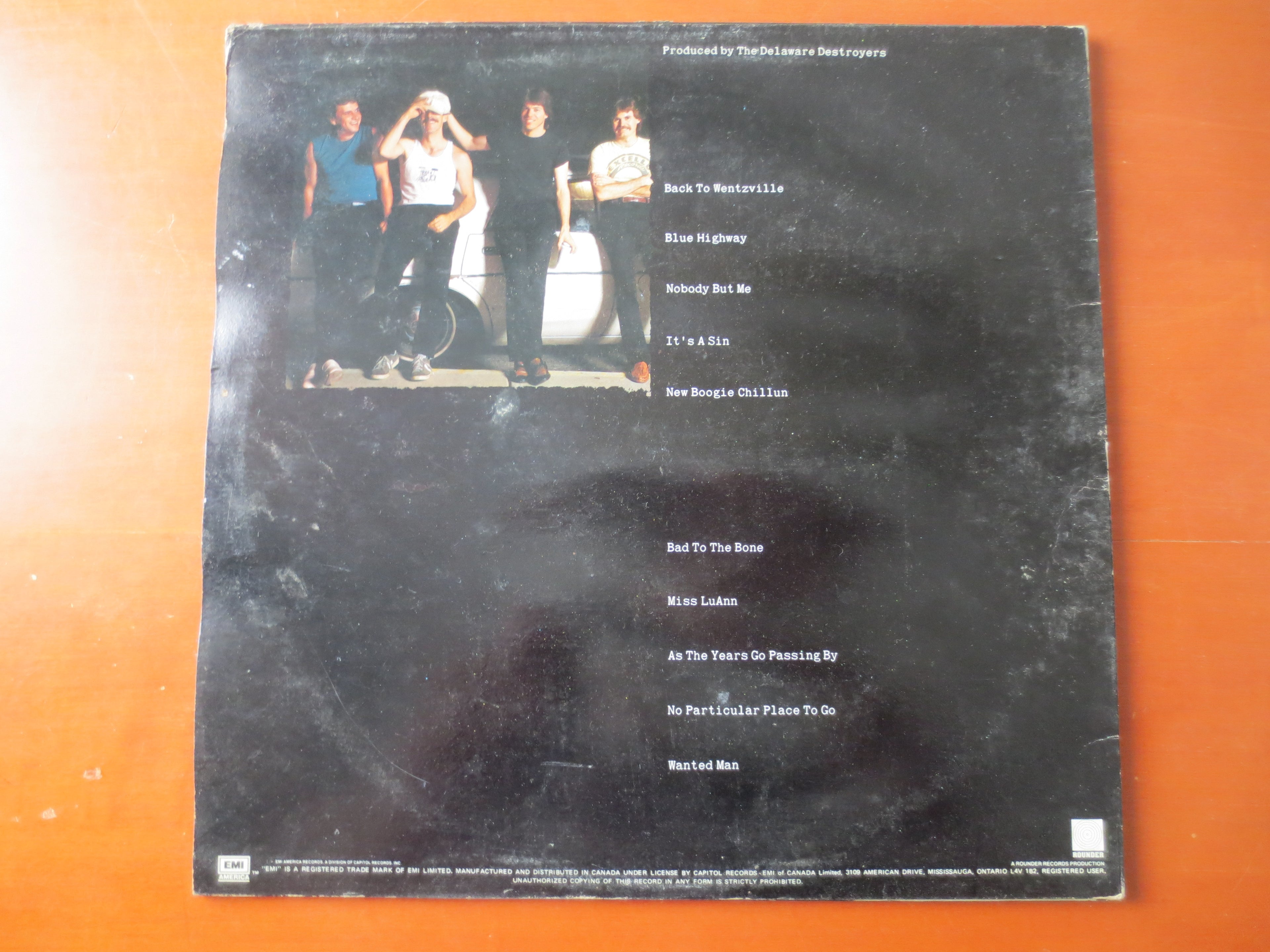 George Thorogood & The Destroyers – Bad to the Bone (1982) Vinyl LP