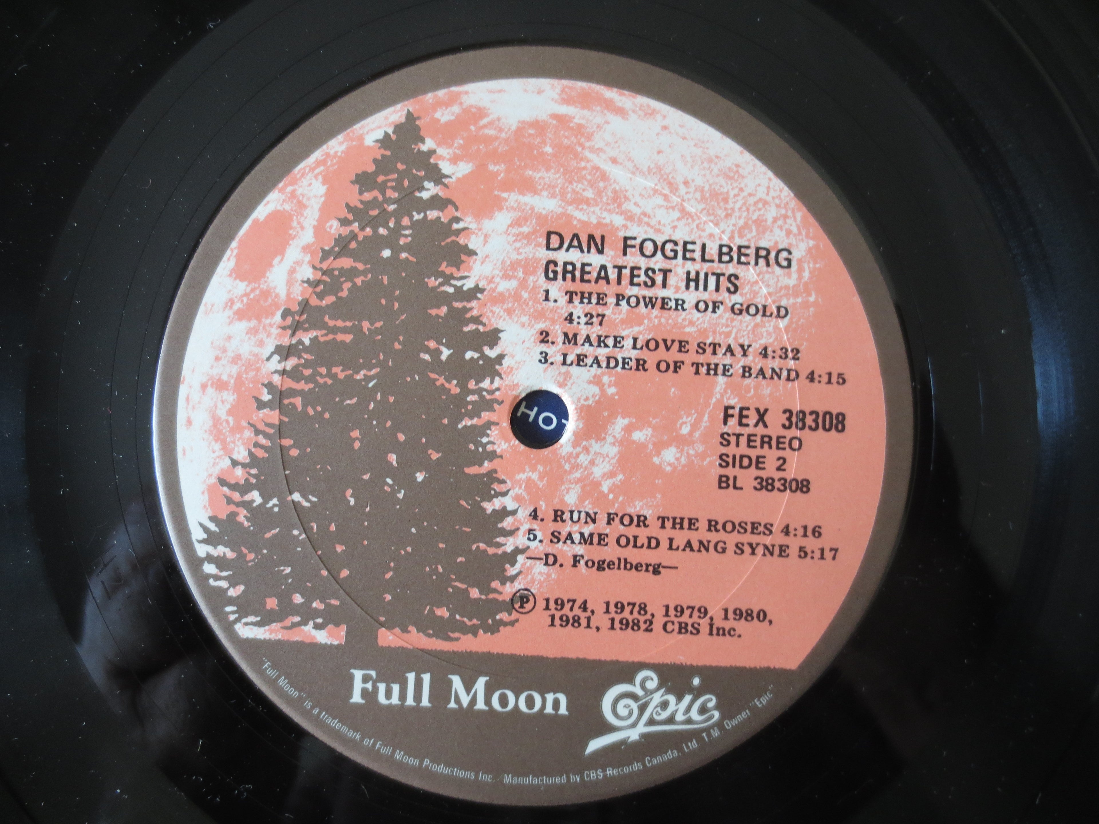Dan Fogelberg – Greatest Hits (1982) [Vinyl LP]