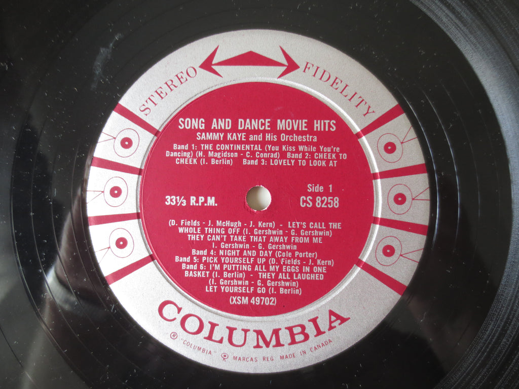Sammy Kaye – Song and Dance Movie Hits (1960) Vinyl LP