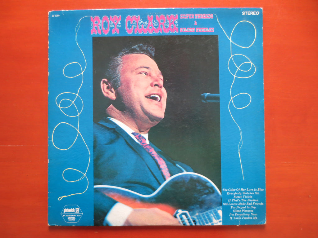 Roy Clark – Silver Threads & Golden Needles (1970) Vinyl LP