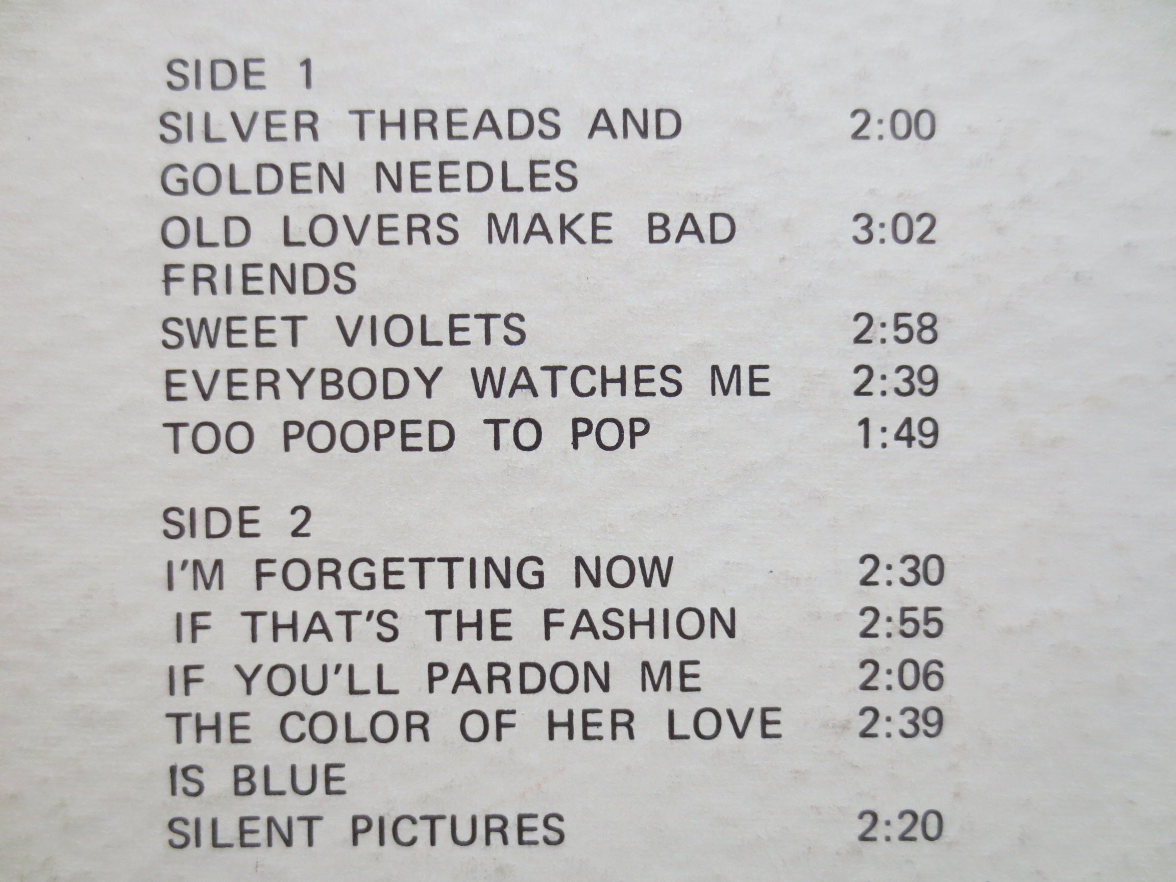Roy Clark – Silver Threads & Golden Needles (1970) Vinyl LP