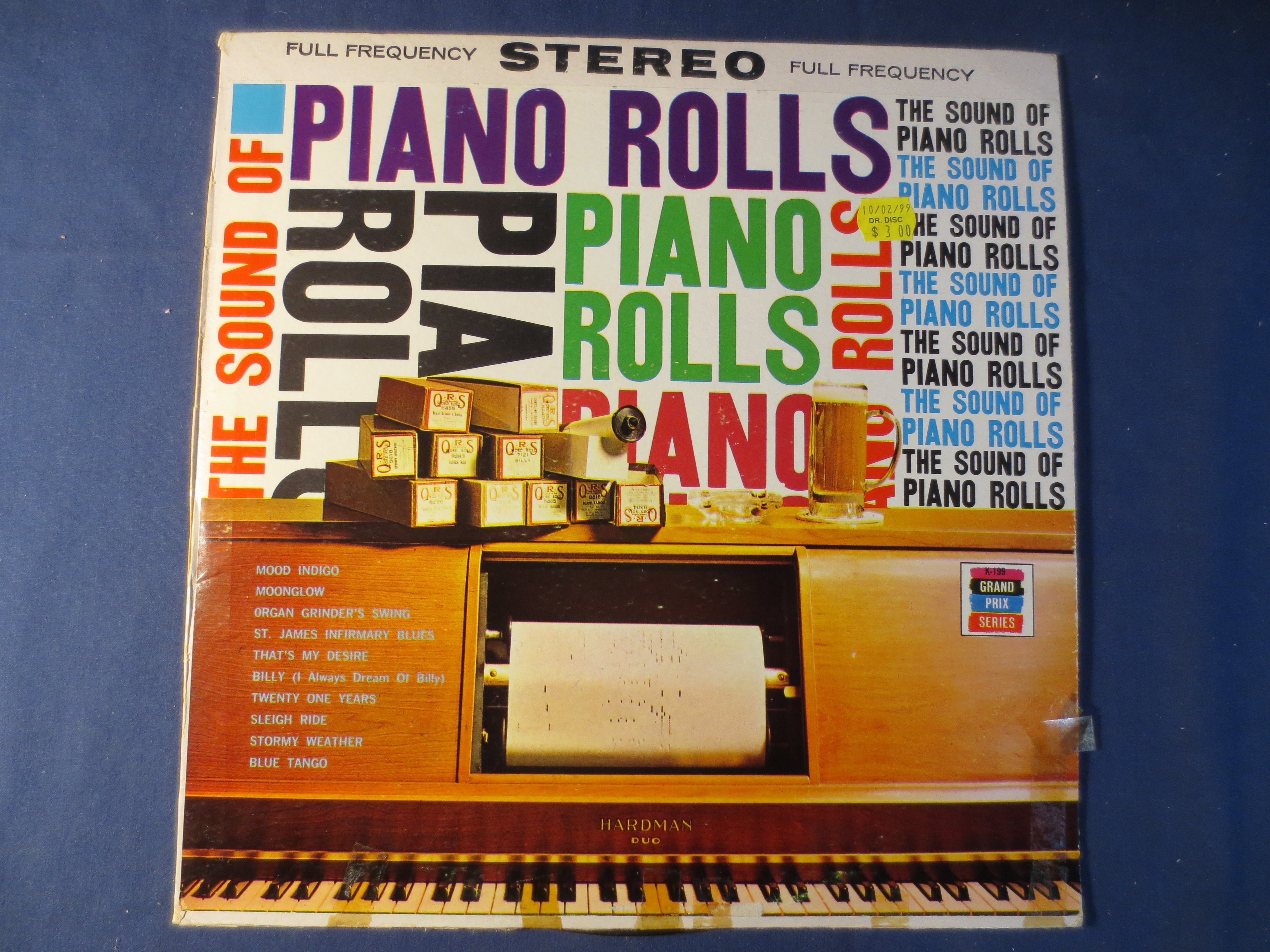 The Sounds of Piano Rolls (1963) Vinyl LP