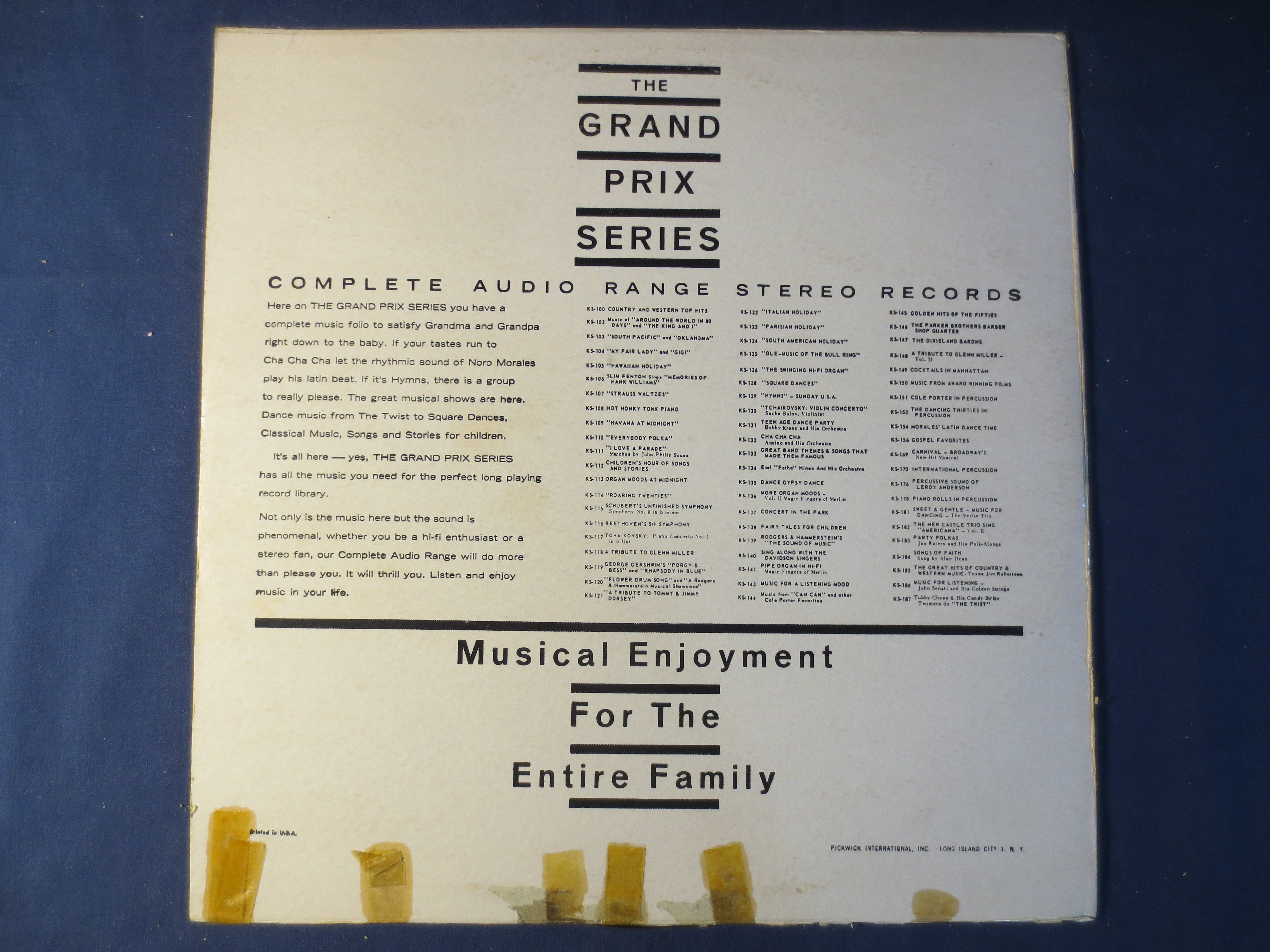 The Sounds of Piano Rolls (1963) Vinyl LP