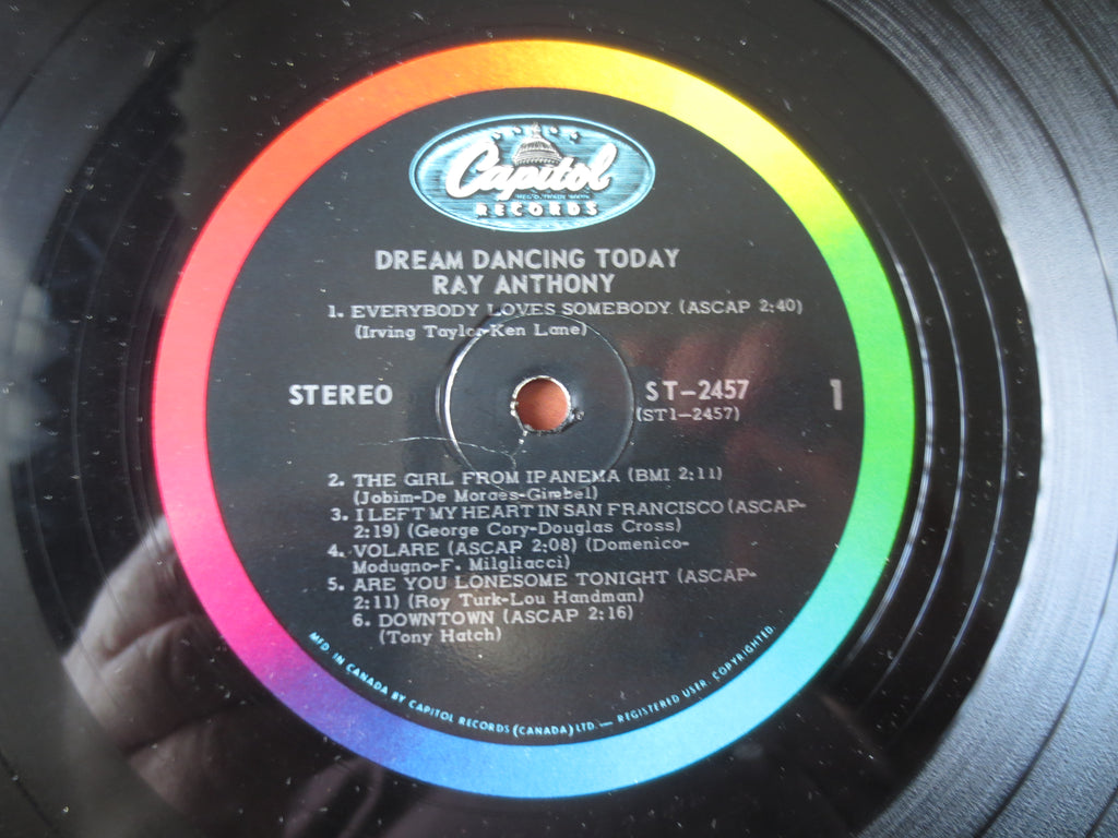 Ray Anthony and His Orchestra – Dream Dancing Today (1966) Vinyl LP
