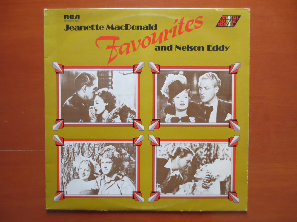 Jeanette MacDonald & Nelson Eddy (1976) Vinyl LP