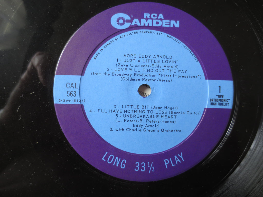 Eddy Arnold – More Eddy Arnold (1960) Vinyl LP