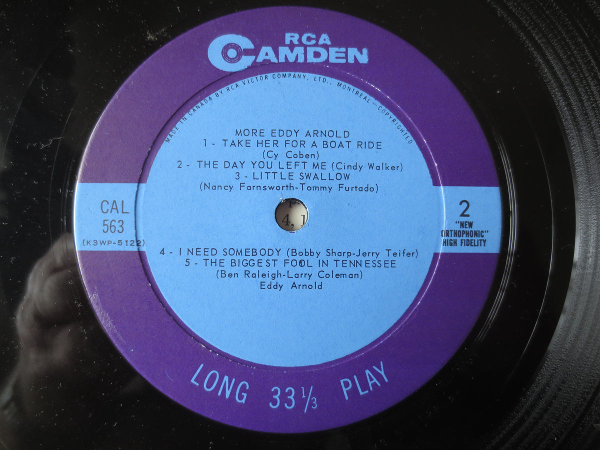 Eddy Arnold – More Eddy Arnold (1960) Vinyl LP