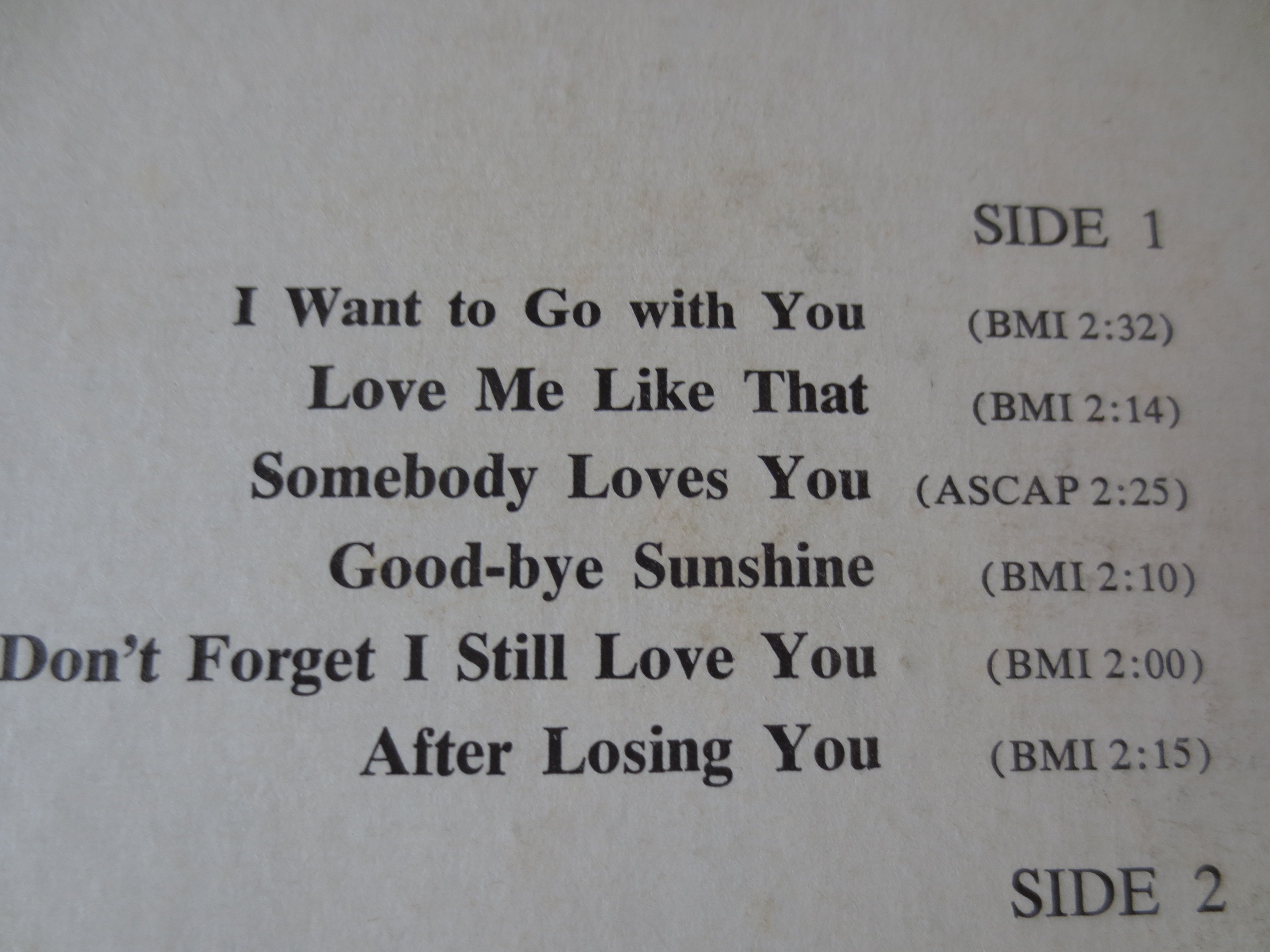 Eddy Arnold – I Want to Go with You (1966) Vinyl LP