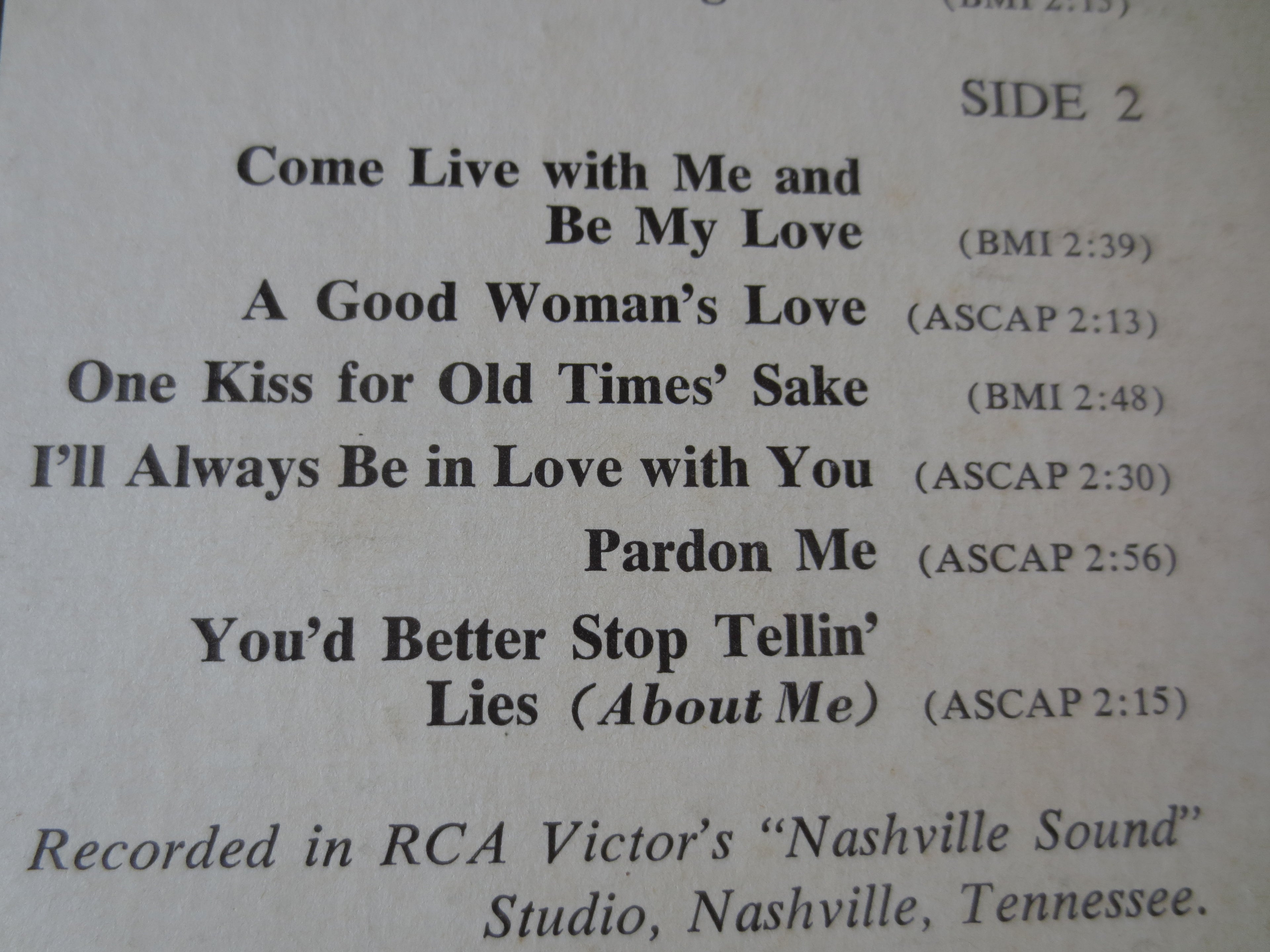 Eddy Arnold – I Want to Go with You (1966) Vinyl LP