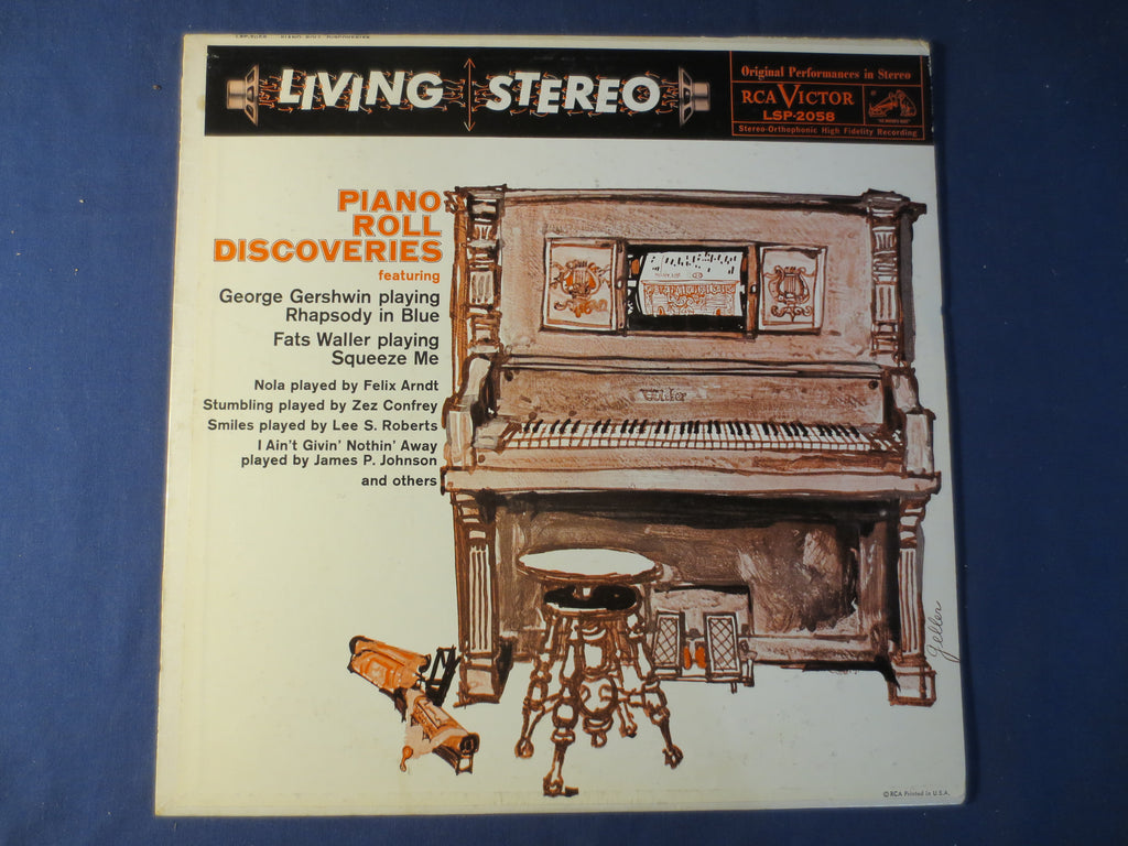 Piano Roll Discoveries (1959) Vinyl LP