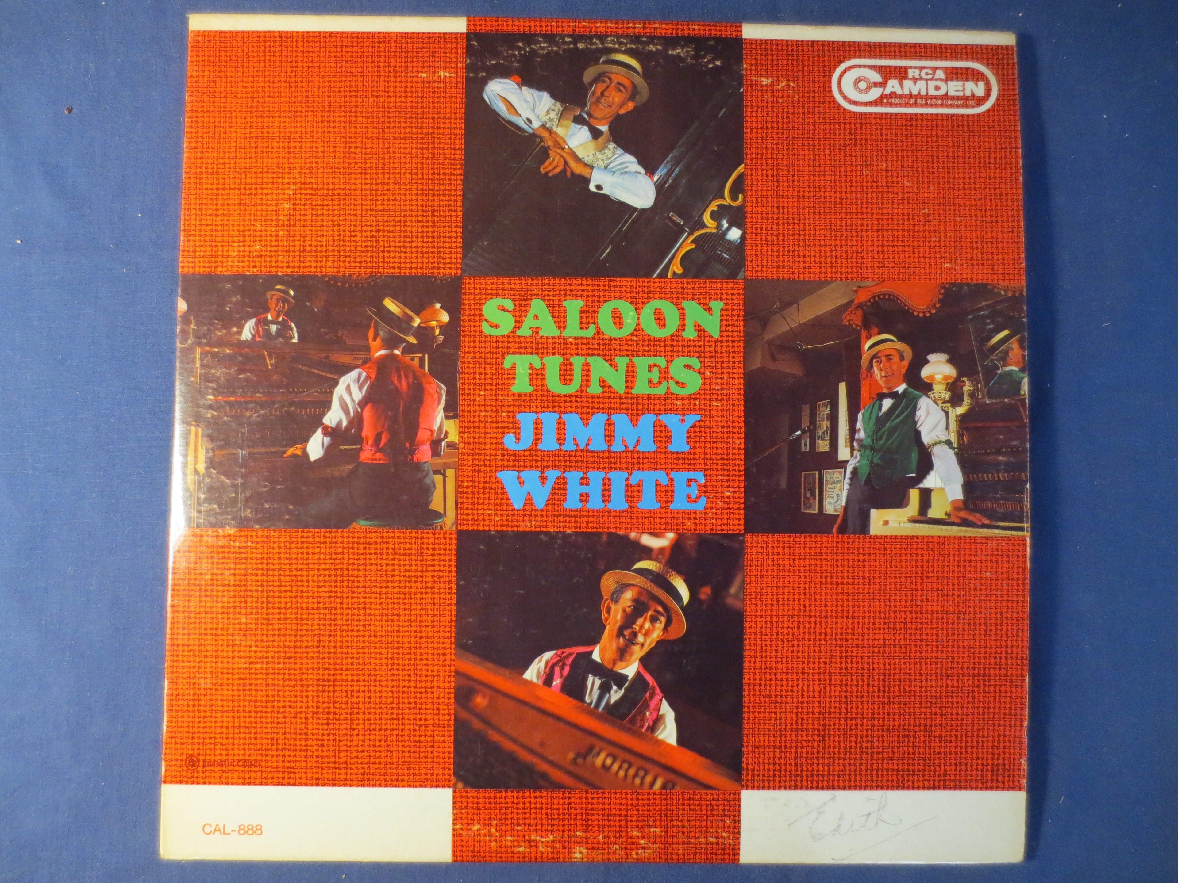 Jimmy White – Saloon Tunes (1965) Vinyl LP