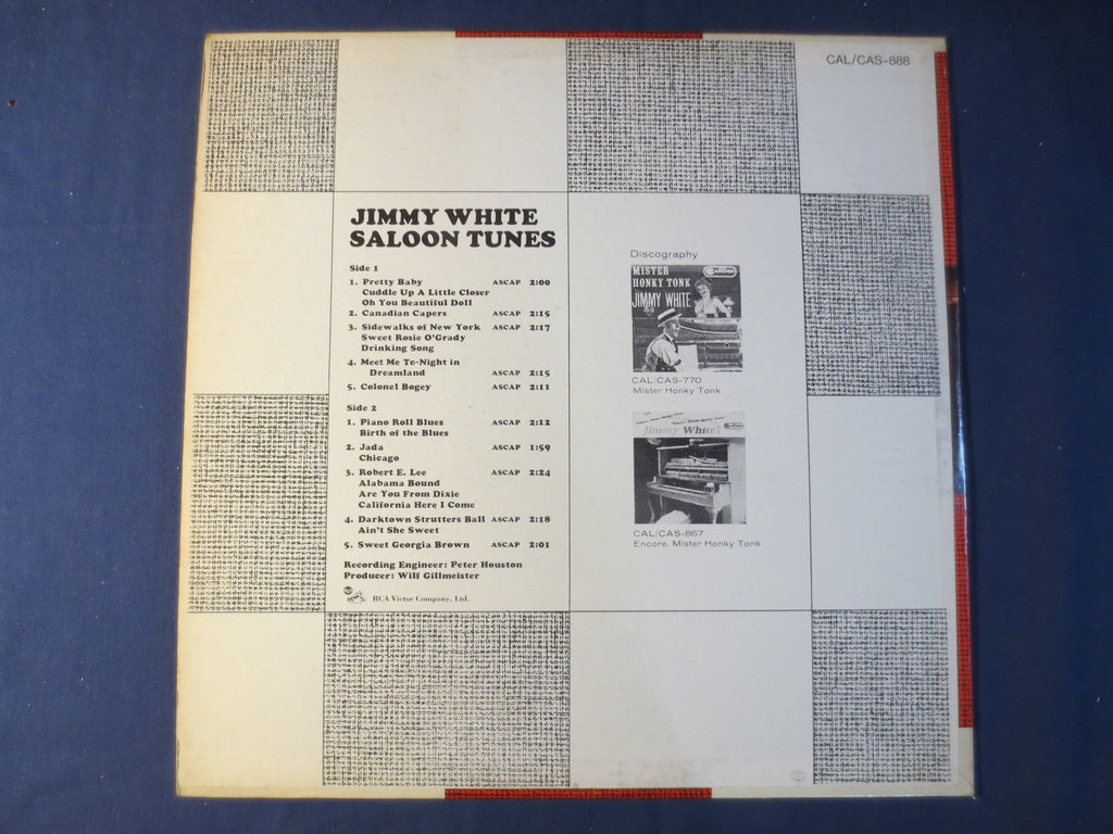 Jimmy White – Saloon Tunes (1965) Vinyl LP