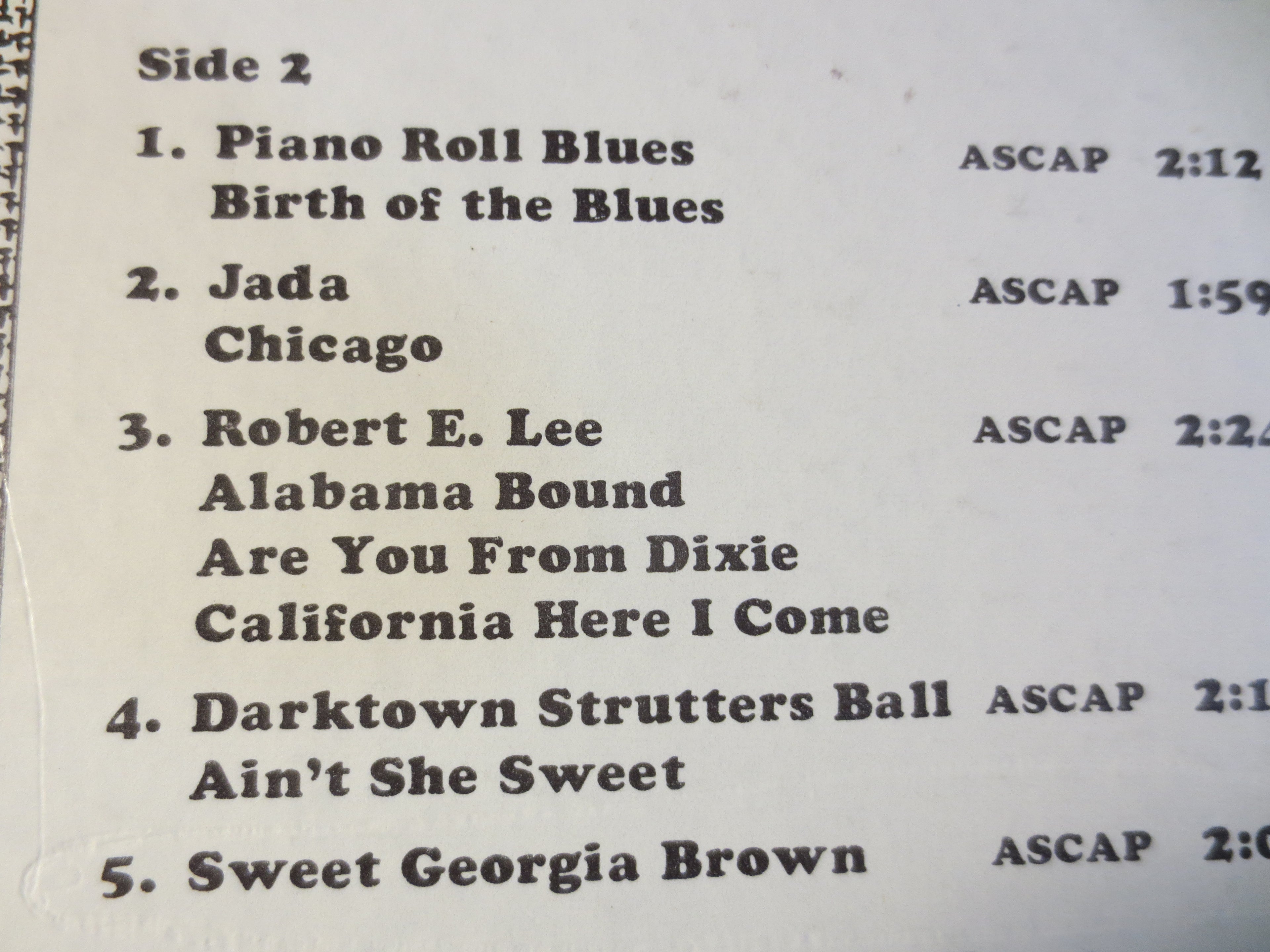 Jimmy White – Saloon Tunes (1965) Vinyl LP