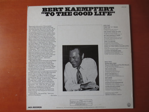 Bert Kaempfert – To the Good Life (1973) Vinyl LP