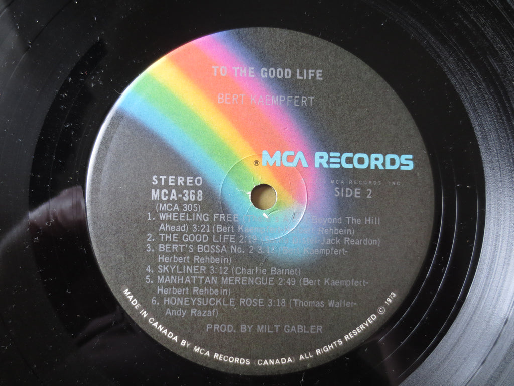 Bert Kaempfert – To the Good Life (1973) Vinyl LP