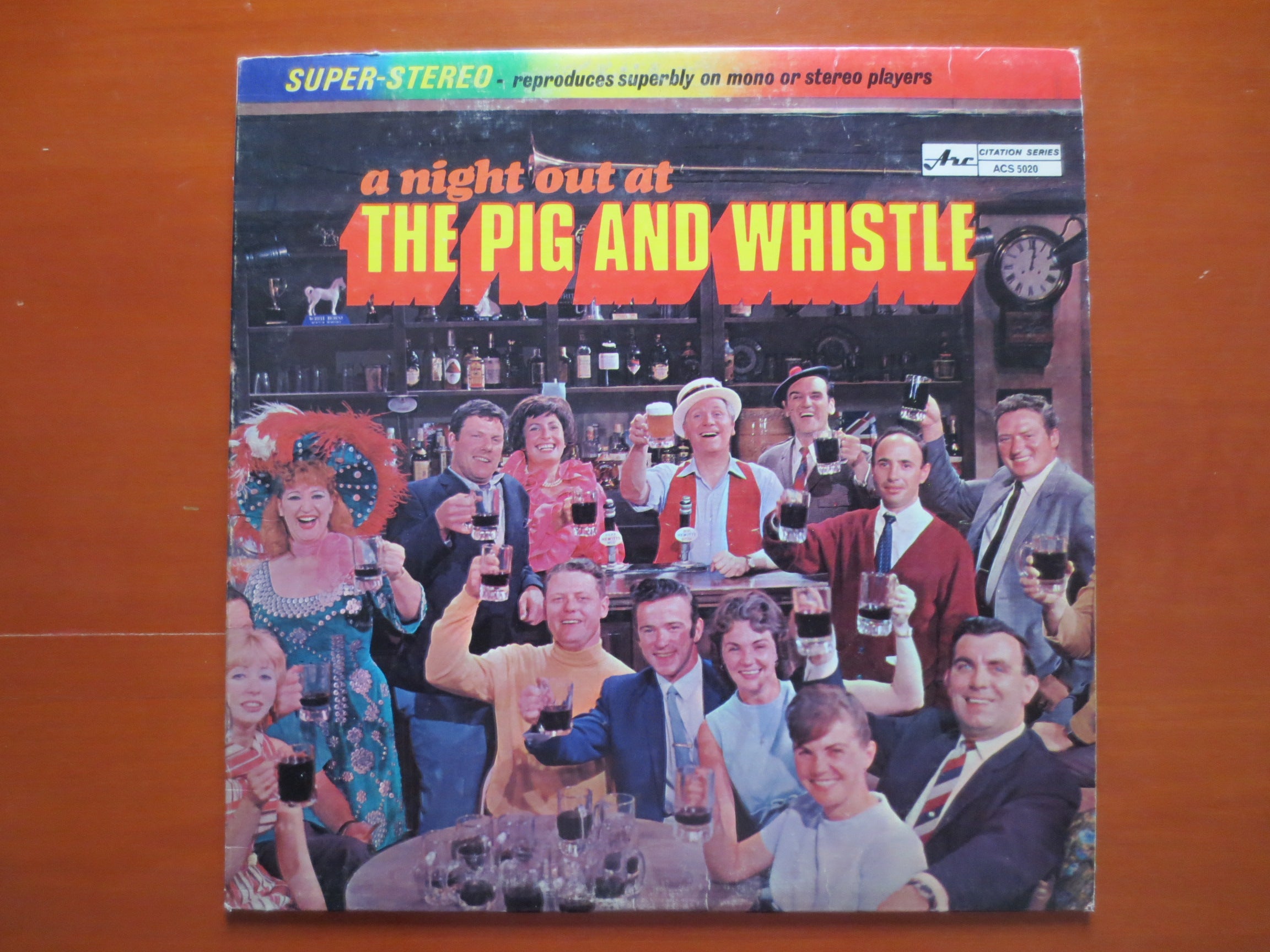 Pig and Whistle – Ragtime & Fiddle Sing-Along (1967) Vinyl LP