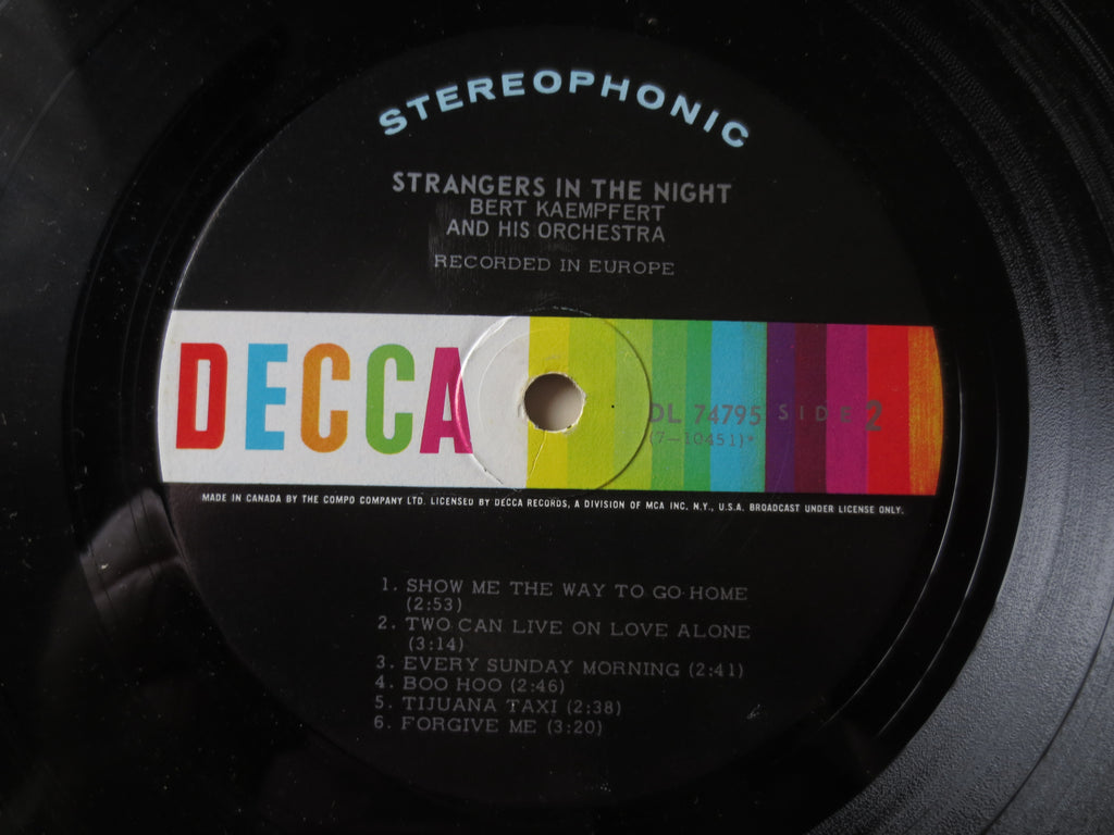 Bert Kaempfert – Strangers in the Night (1966) Vinyl LP