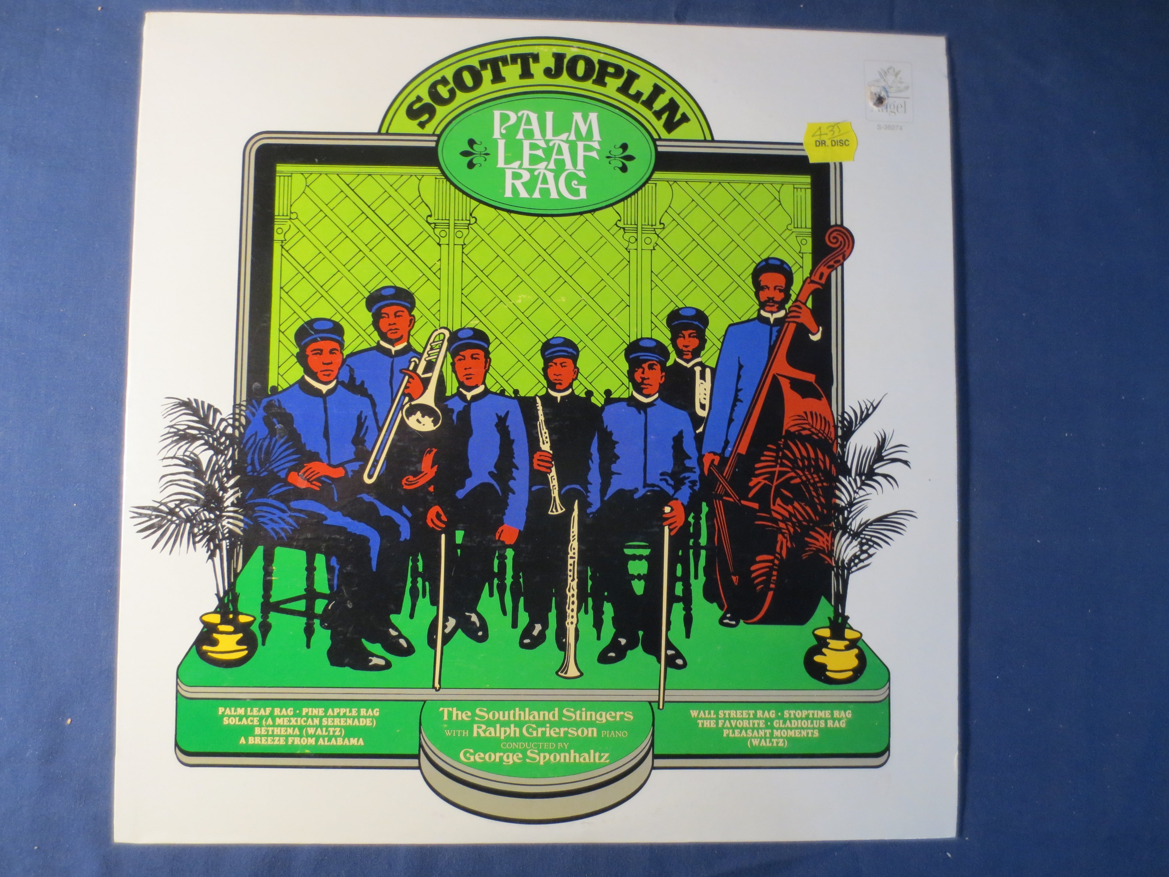 The Southland Stingers – Scott Joplin: Palm Leaf Rag (1974) [Vinyl LP]