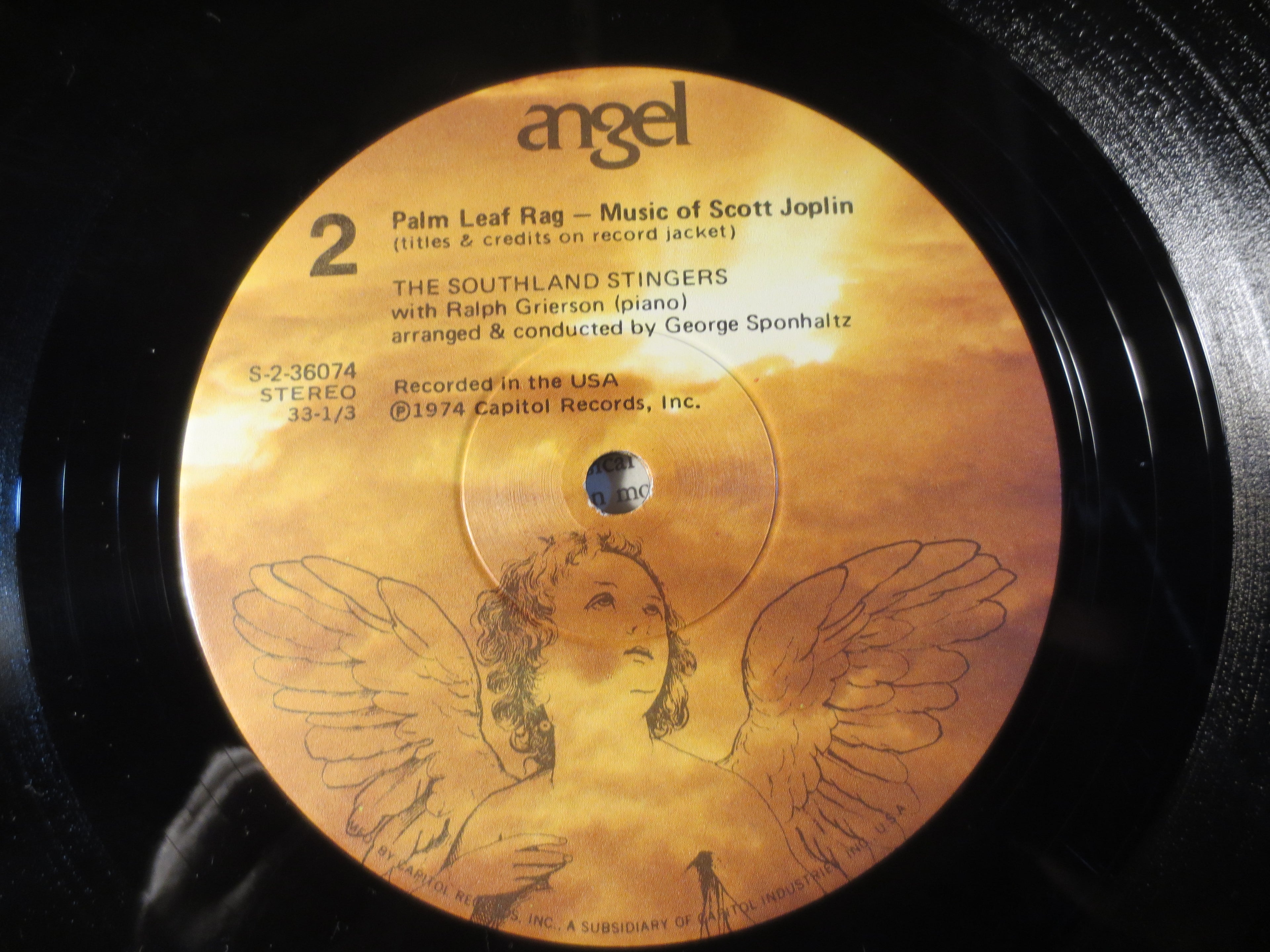 The Southland Stingers – Scott Joplin: Palm Leaf Rag (1974) [Vinyl LP]