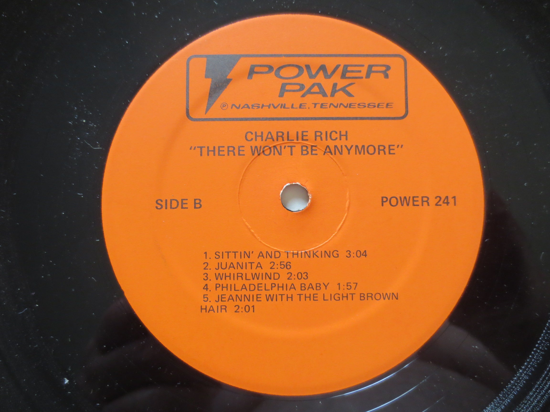 Charlie Rich – There Won't Be Anymore (1974) Vinyl LP
