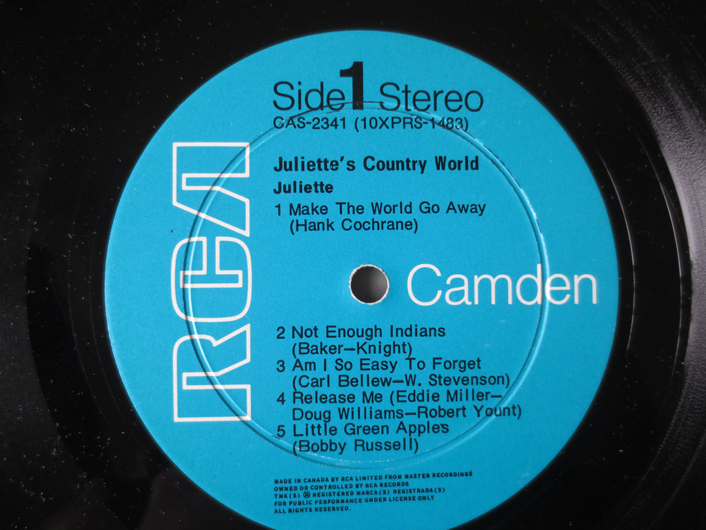Juliette – Country World (1969) Vinyl LP