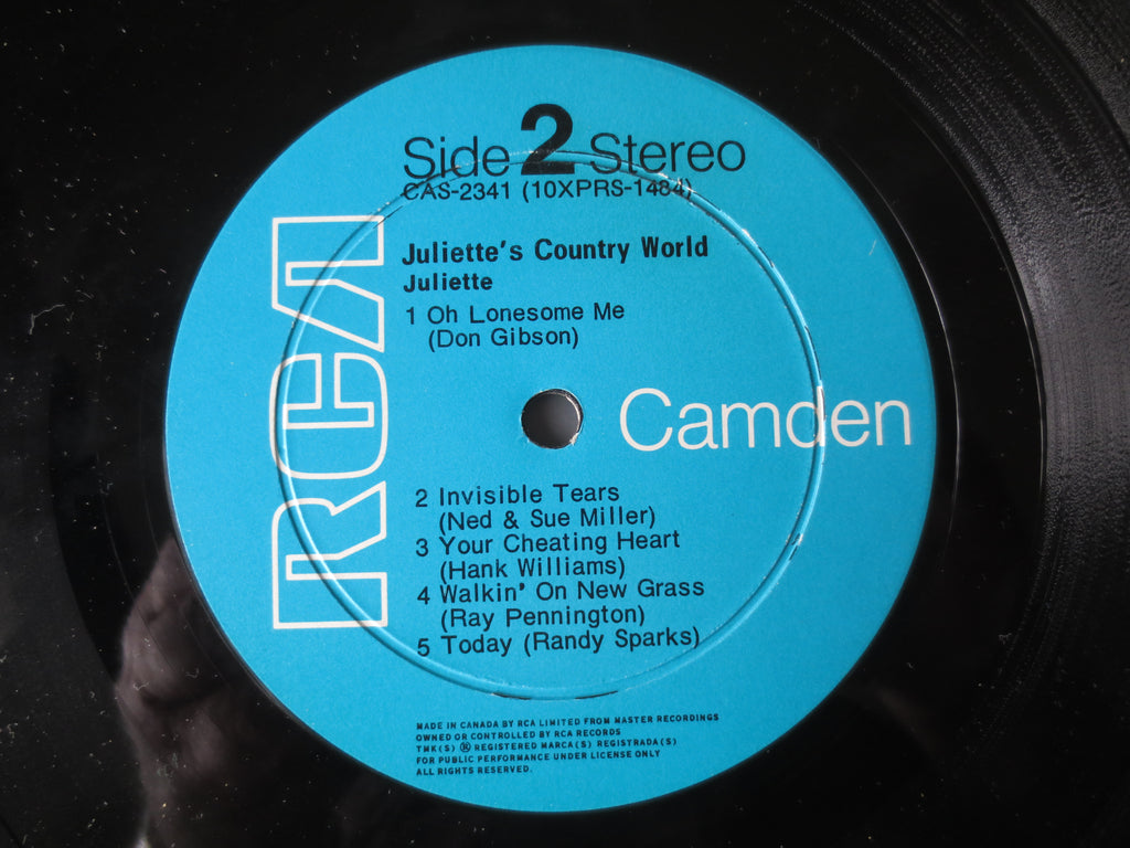 Juliette – Country World (1969) Vinyl LP