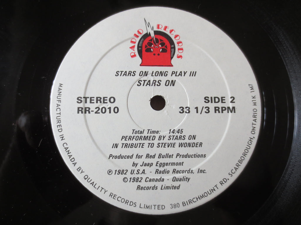 Stars on Long Play III (1982) Vinyl LP