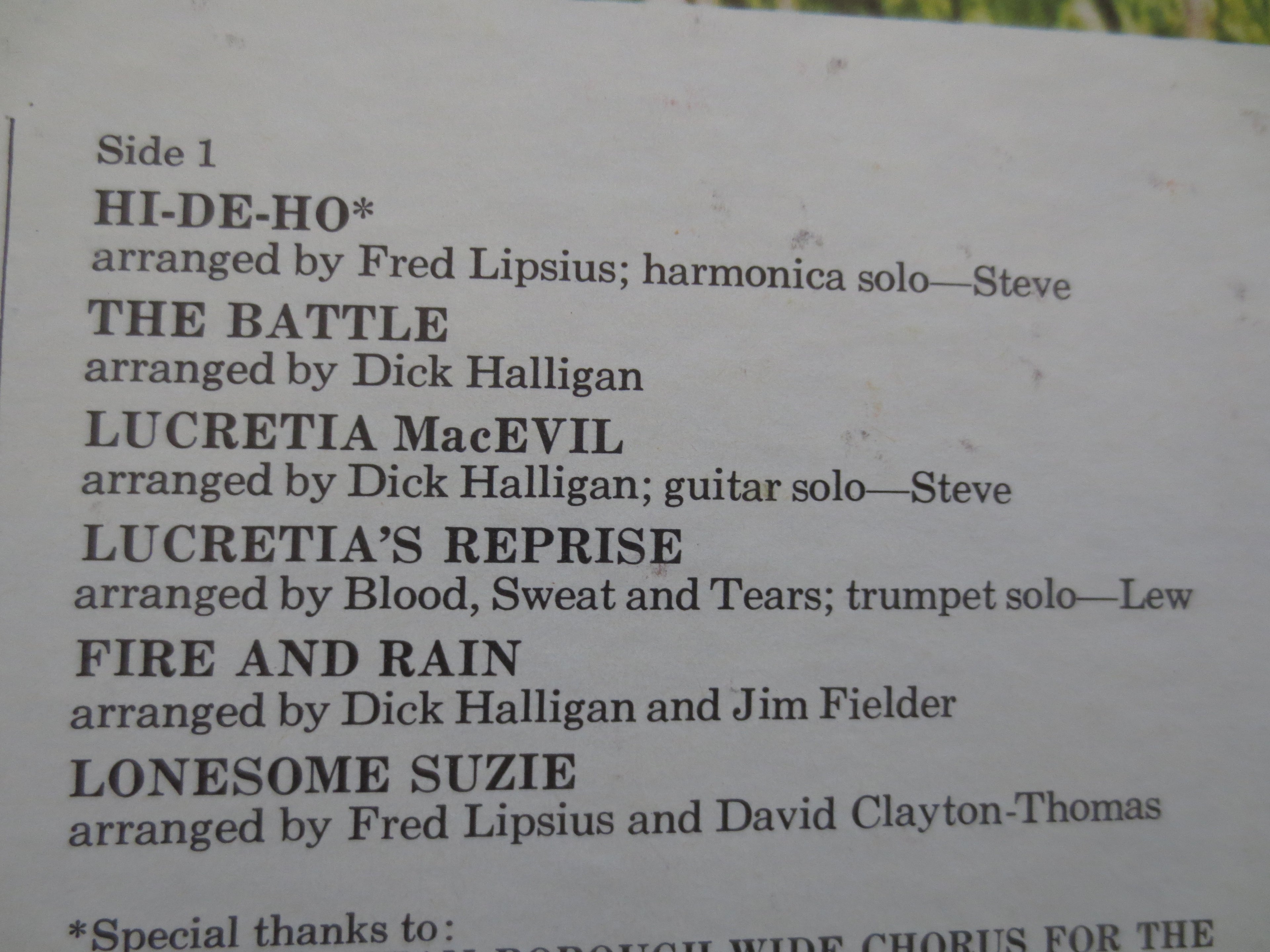 Blood, Sweat & Tears – Blood, Sweat & Tears 3 (1970) Vinyl LP