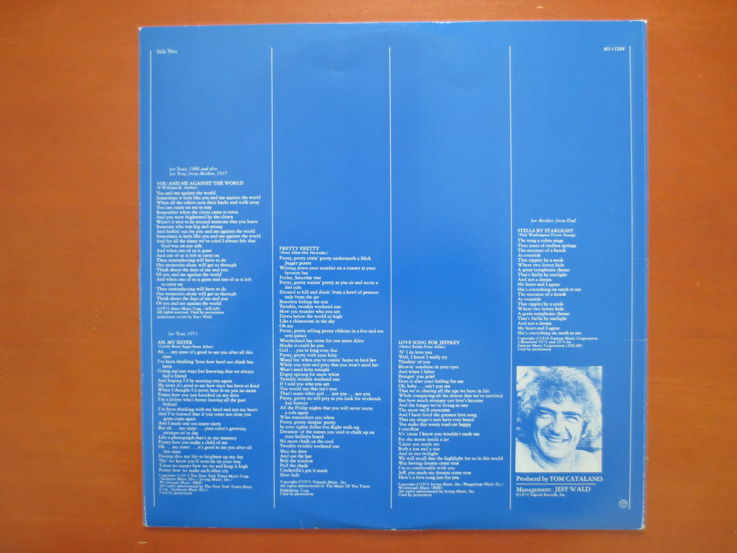 HELEN REDDY, HELEN REDDY Record, LOVE Song for Jeffrey, Helen Reddy Album, Helen Reddy Vinyl, Helen Reddy Lp, Vintage Vinyl, 1974 Record