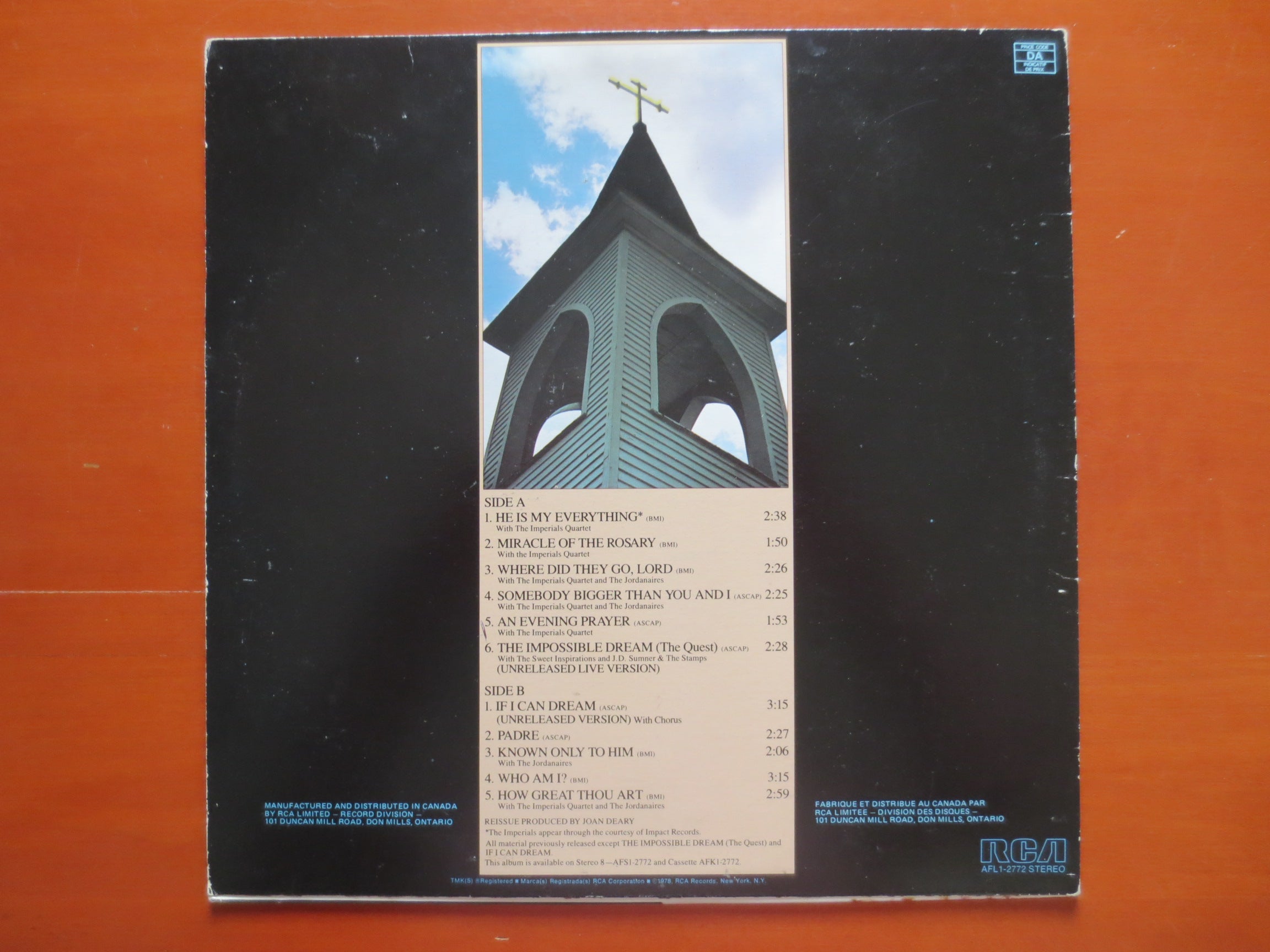 Elvis Presley – He Walks Beside Me (1978) Vinyl LP
