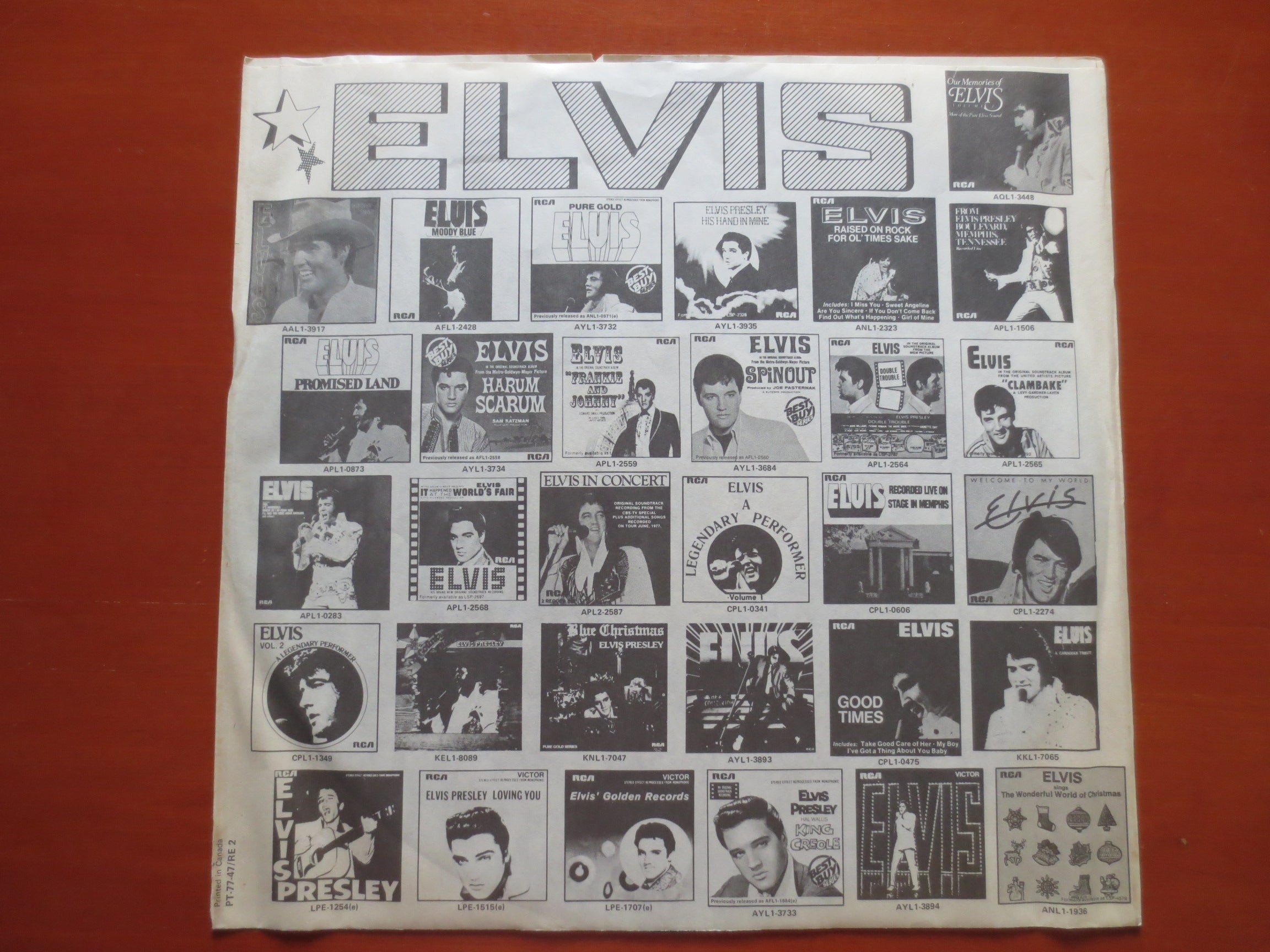 Elvis Presley – He Walks Beside Me (1978) Vinyl LP