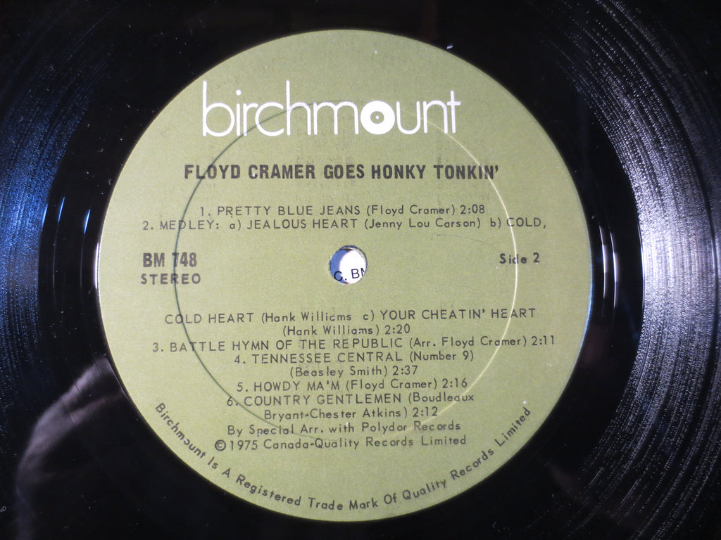 Floyd Cramer – Floyd Cramer Goes Honky Tonkin' (1975) Vinyl LP