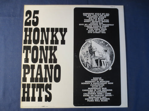25 Honky Tonk Piano Hits – Various Artists (Vinyl LP)