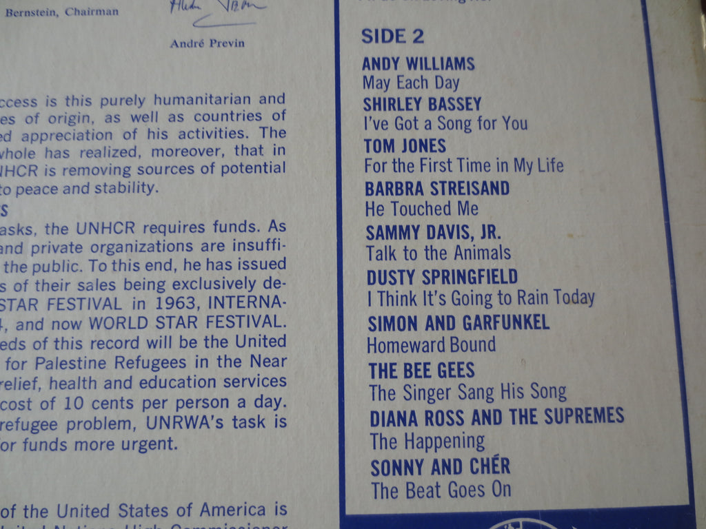World Star Festival (1969) Vinyl LP