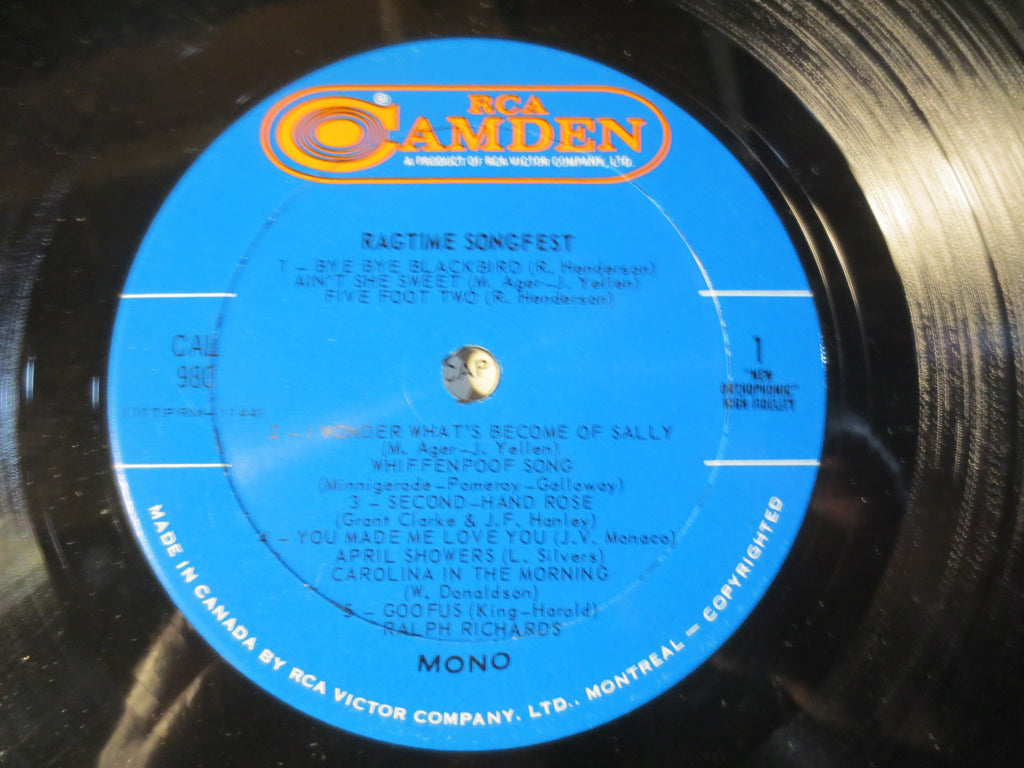 Ralph Richards – Ragtime Songfest (1966) Vinyl LP