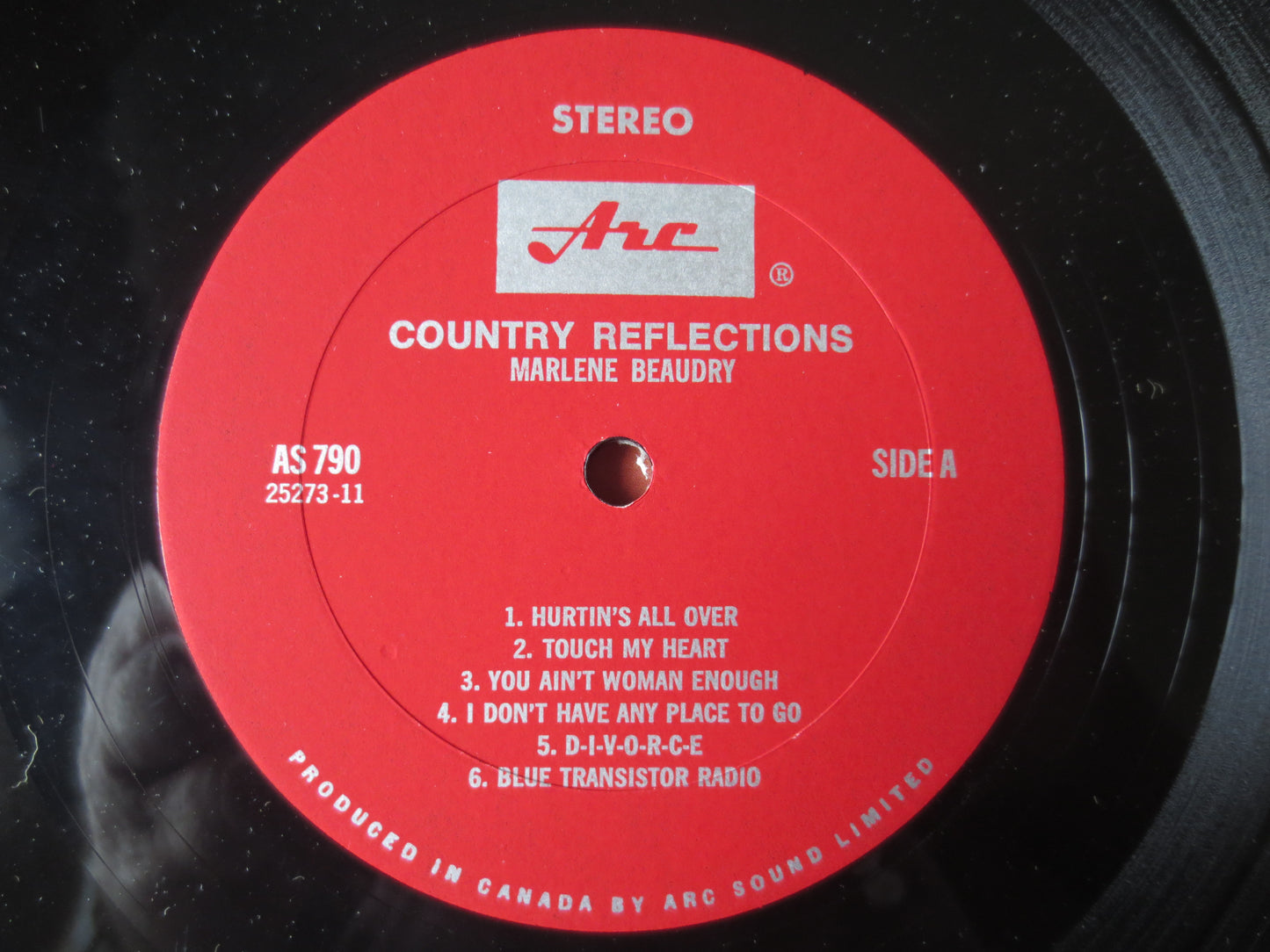 MARLENE BEAUDRY, COUNTRY Reflections, Country Records, Vintage Vinyl, Record Vinyl, Record, Vinyl Record, Lps, 1968 Records