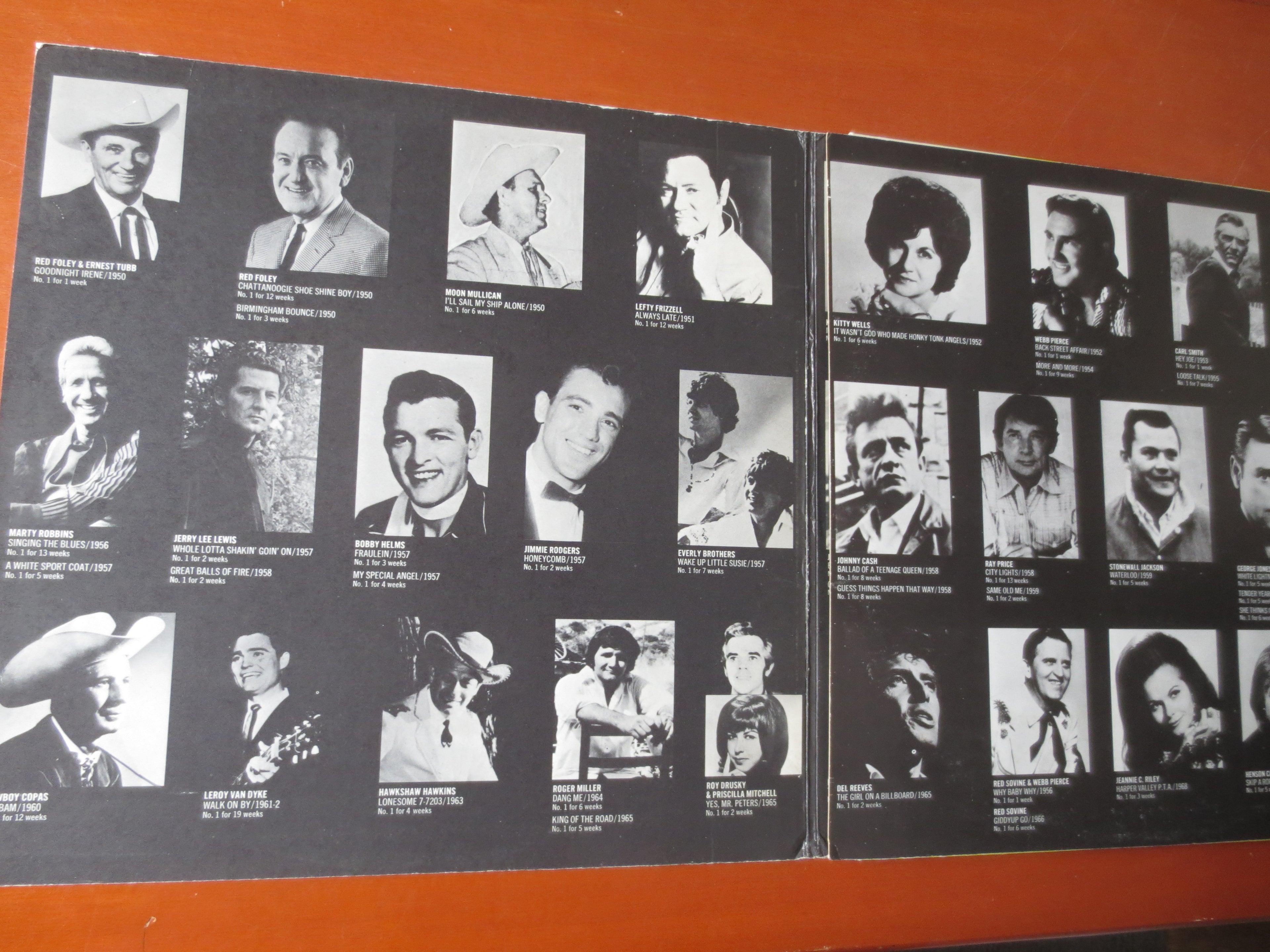 Various Artists – 40 #1 Country Goldies (Tee Vee 3-Record Set, 1975) Vinyl LP
