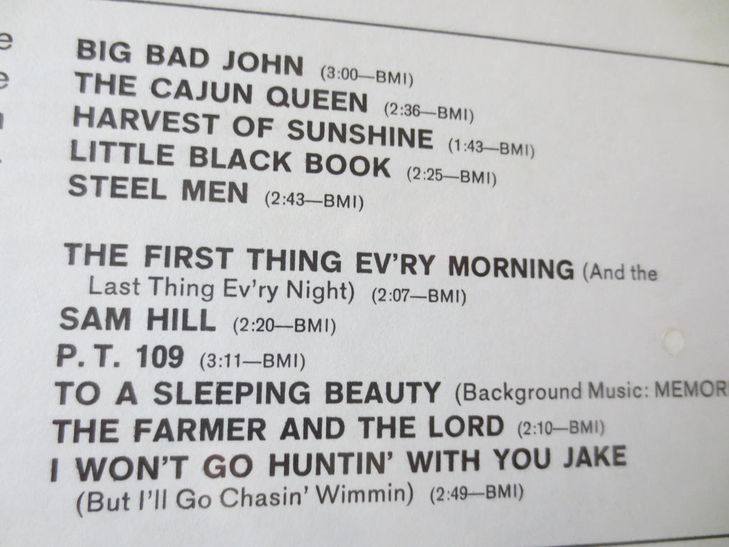 Jimmy Dean – Greatest Hits (1966) Vinyl LP