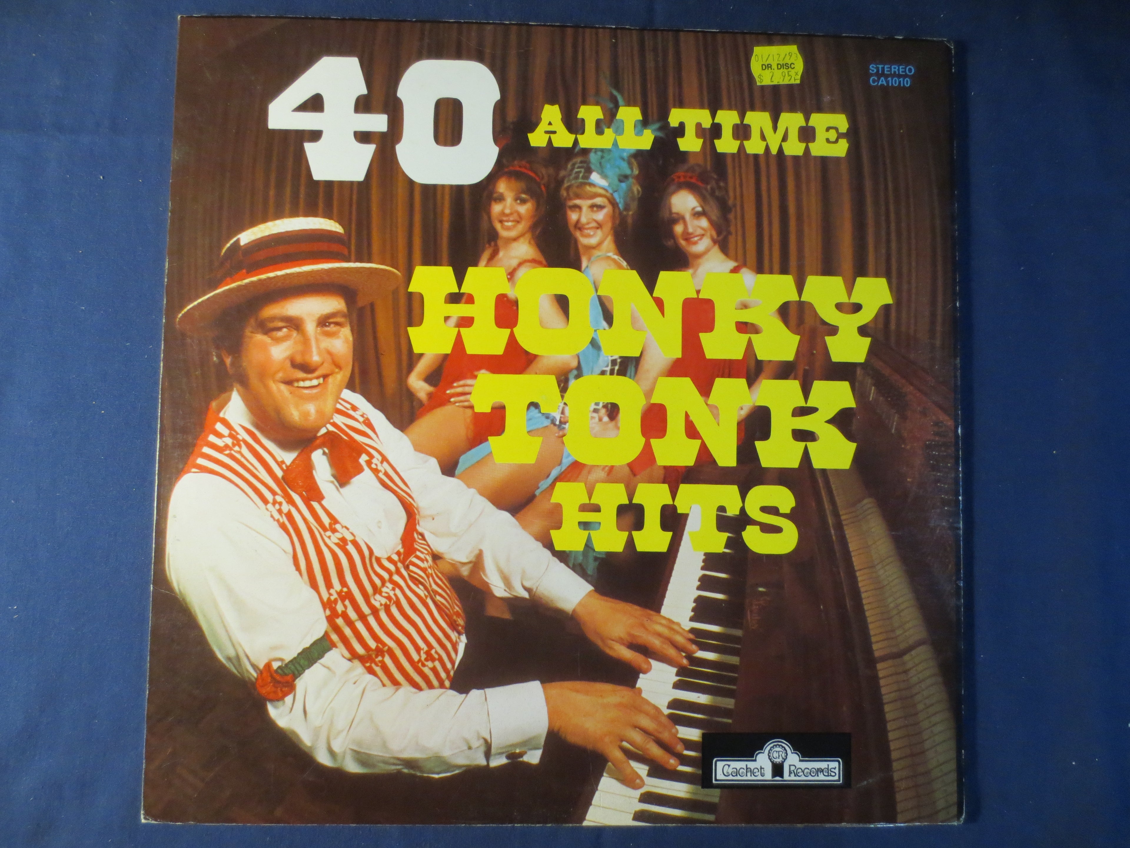 Warren Carr – 40 All Time Honky Tonk Hits (1974) Vinyl LP