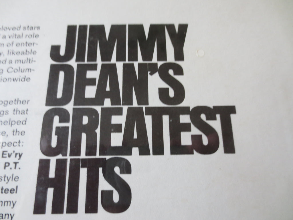 Jimmy Dean – Greatest Hits (1966) Vinyl LP