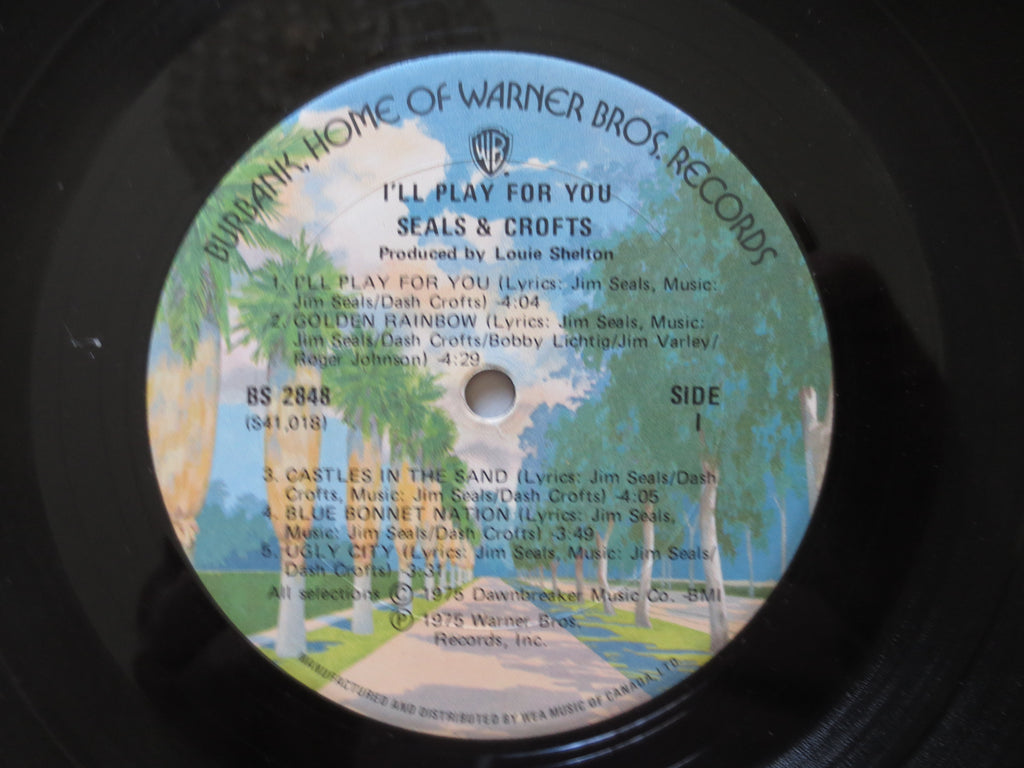 Seals & Crofts – I'll Play for You (1975) Vinyl LP