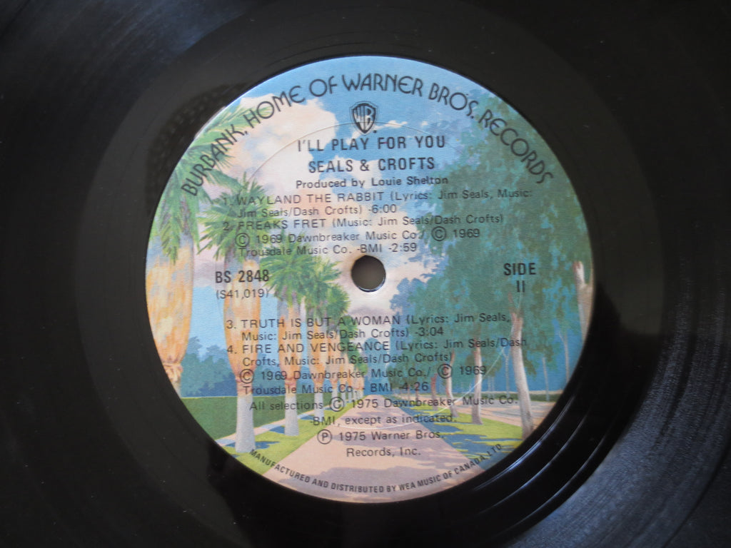 Seals & Crofts – I'll Play for You (1975) Vinyl LP