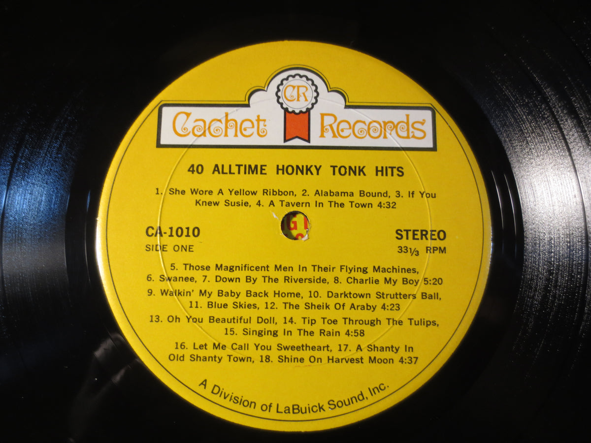 Warren Carr – 40 All Time Honky Tonk Hits (1974) Vinyl LP