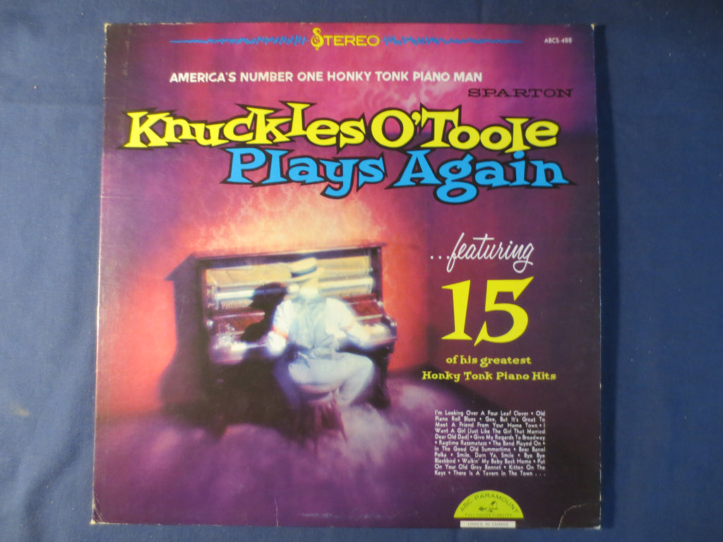 Knuckles O'Toole (Dick Hyman) – Plays Again (c.1958) Vinyl LP