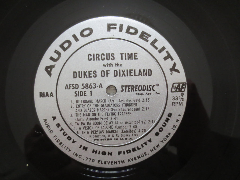 Dukes of Dixieland – Circus Time (1958) Vinyl LP
