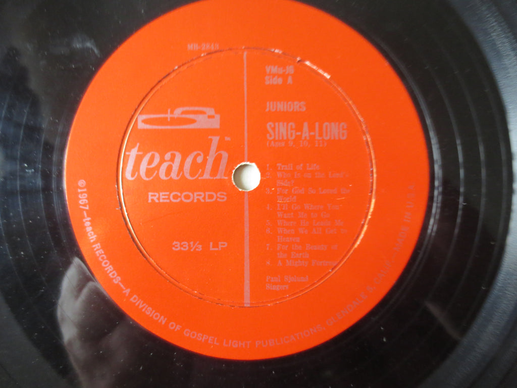 Juniors Sing-A-Long (1963) Vinyl LP